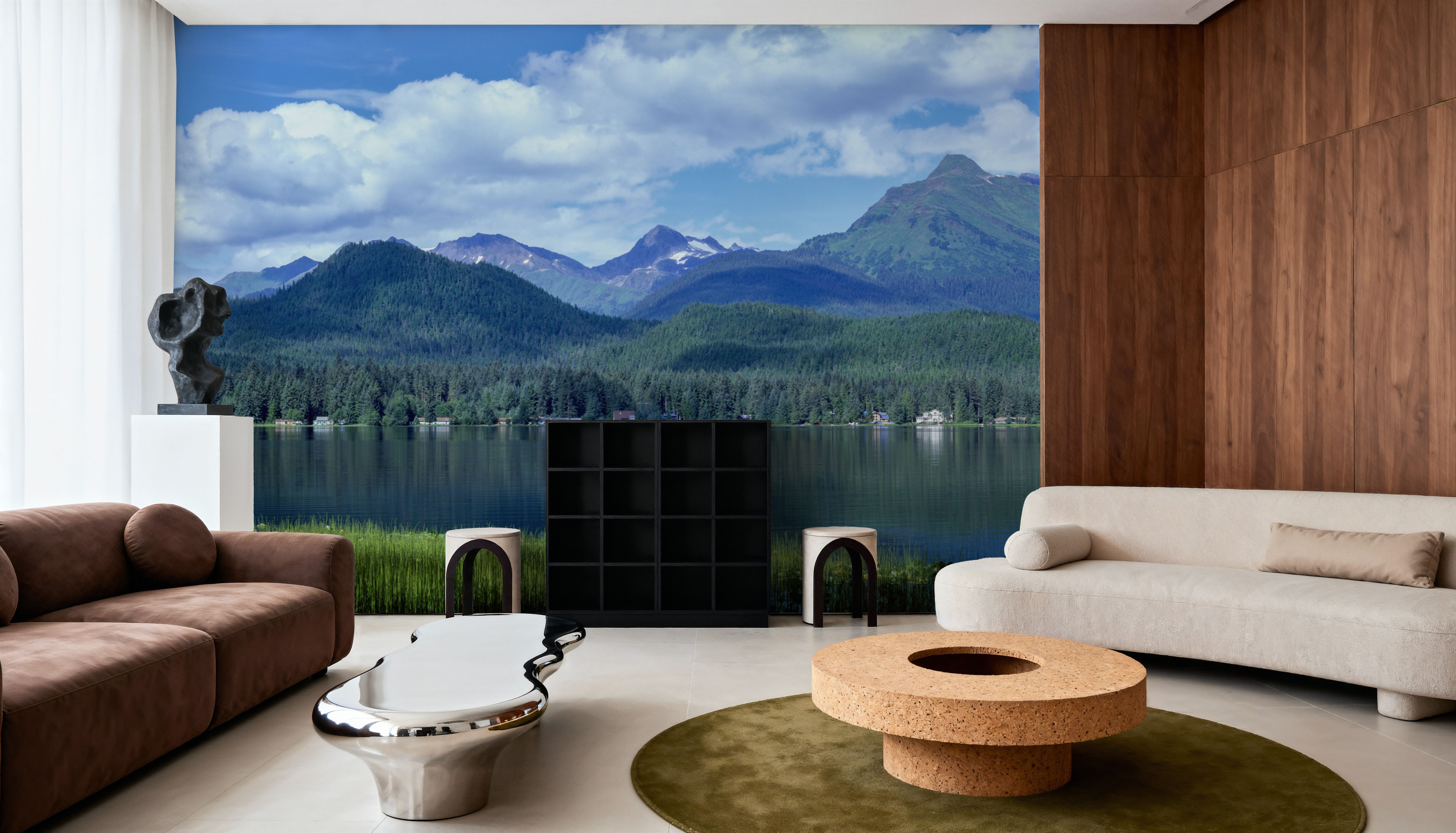 Crystalline Alpine Mirror