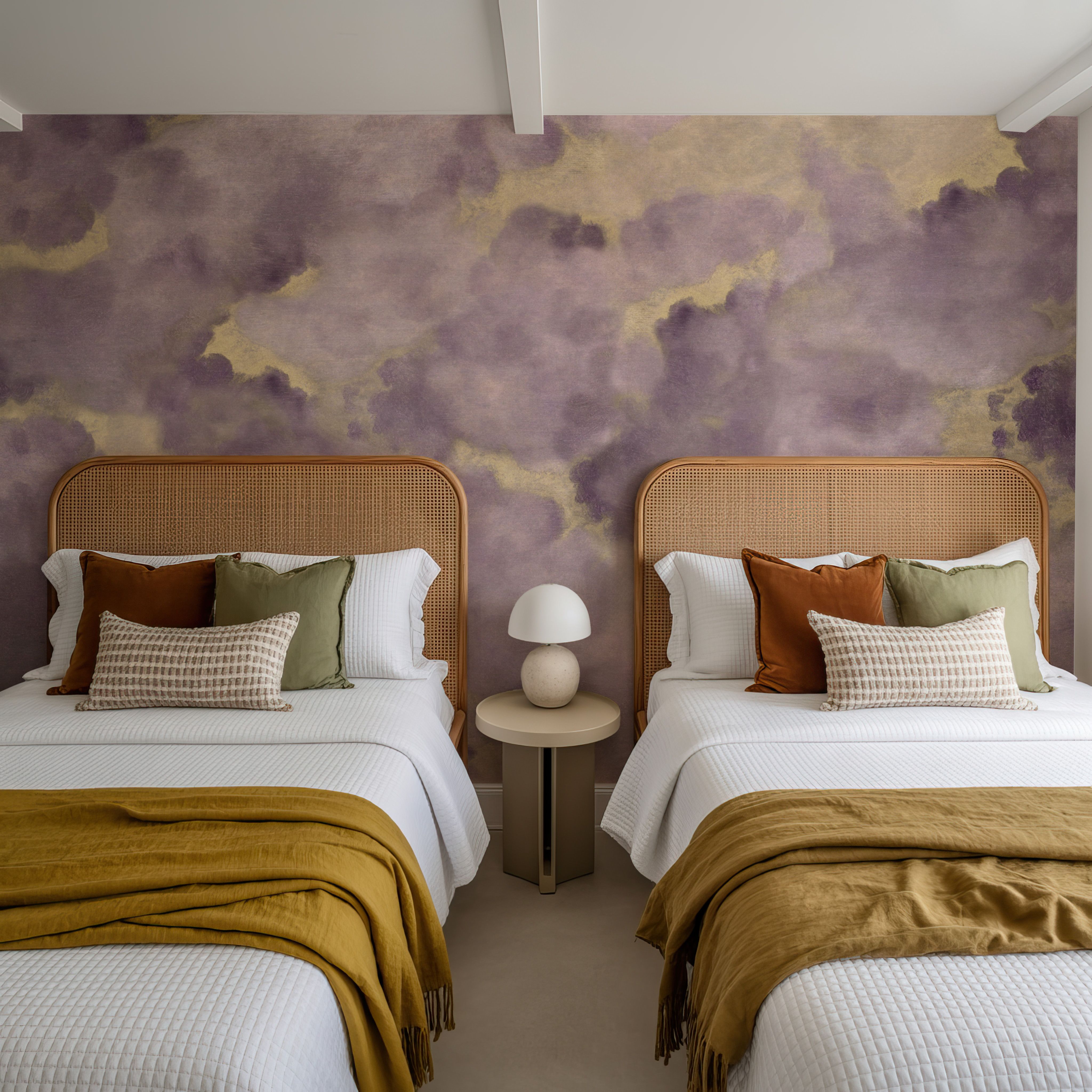 Painted Dreamy Clouds, Lilac