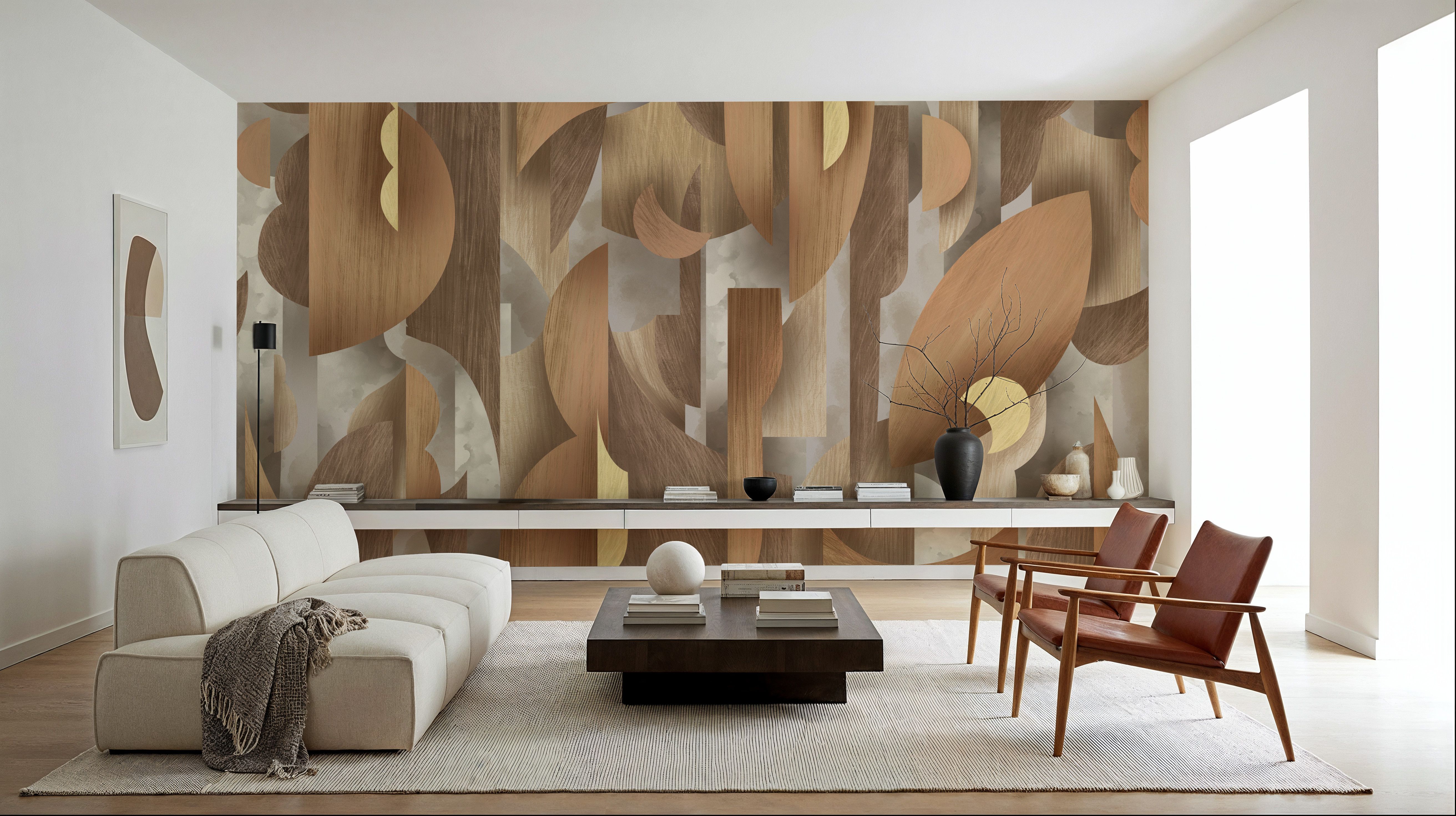 Modern Guild, Amber, Wallpaper