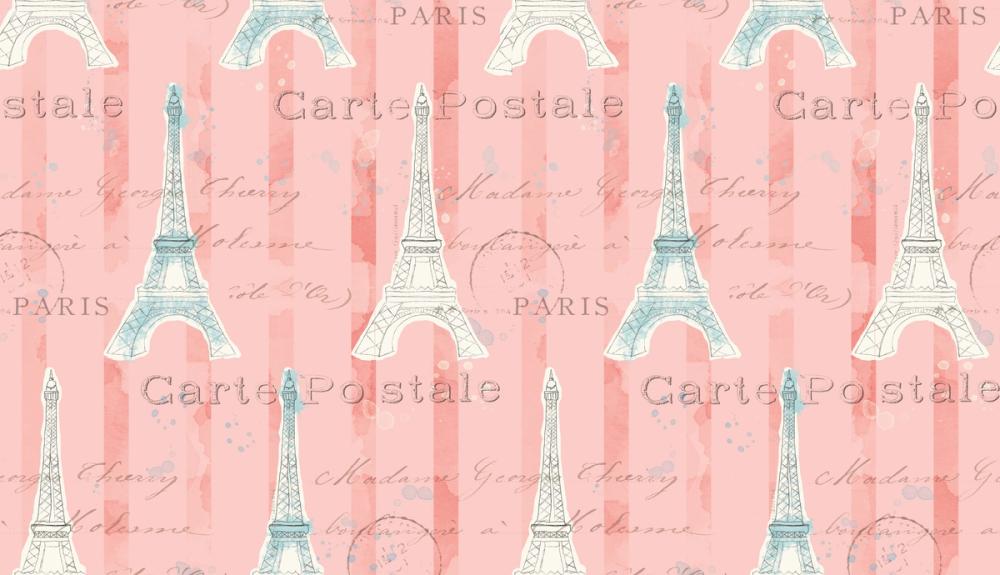 Greetings from Paris Red