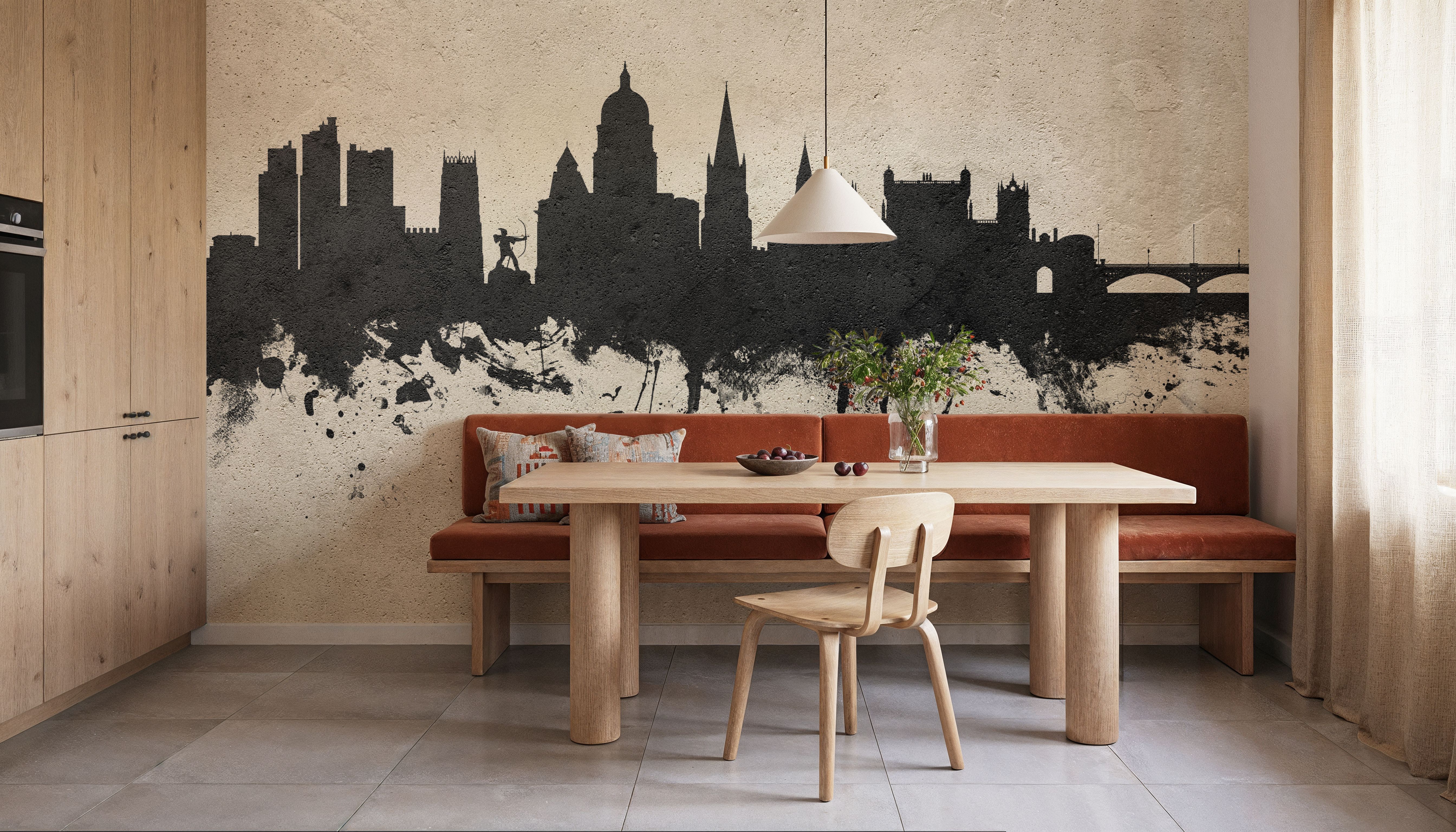 Nottingham England Skyline Concrete