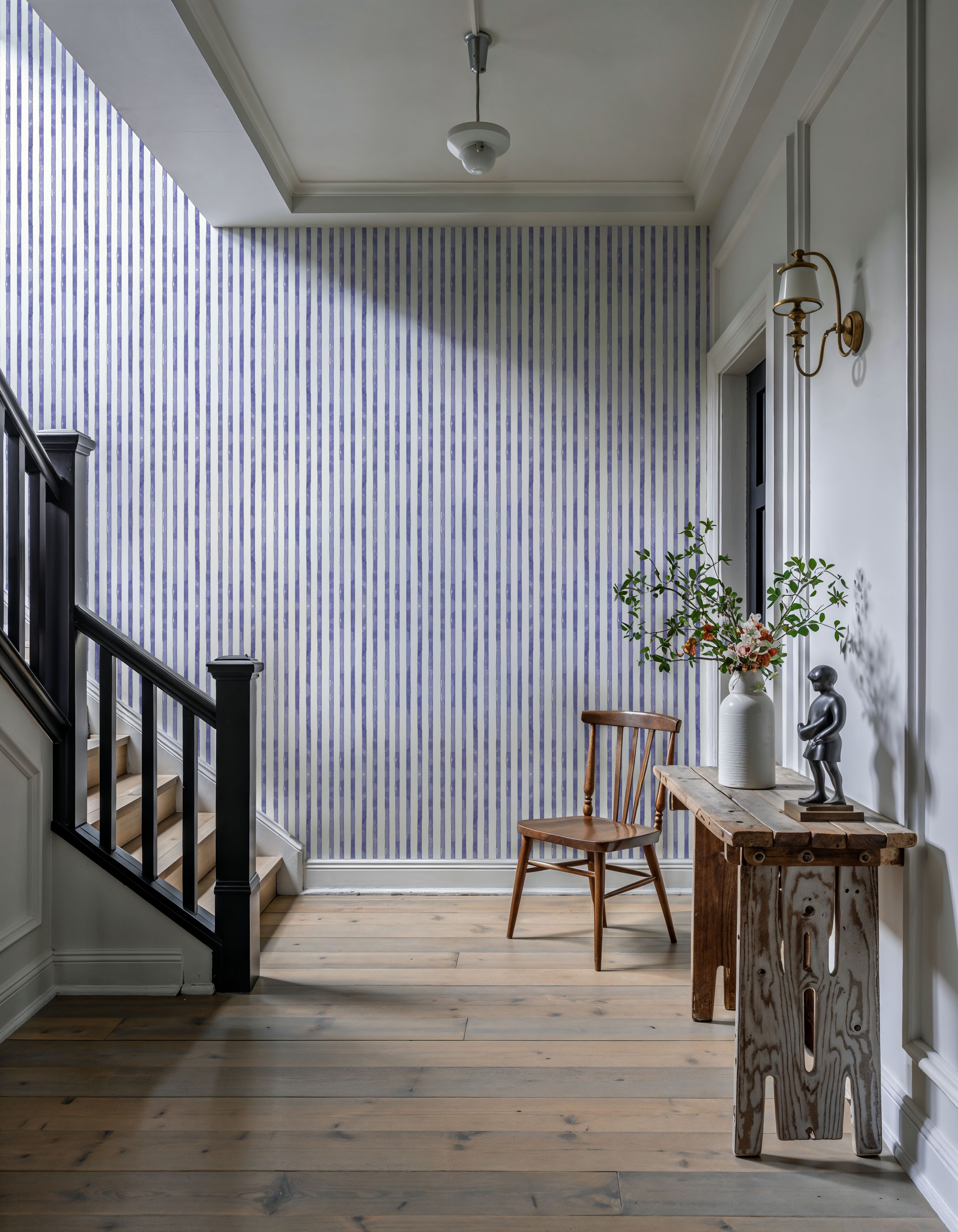 Botanical Blue Lines