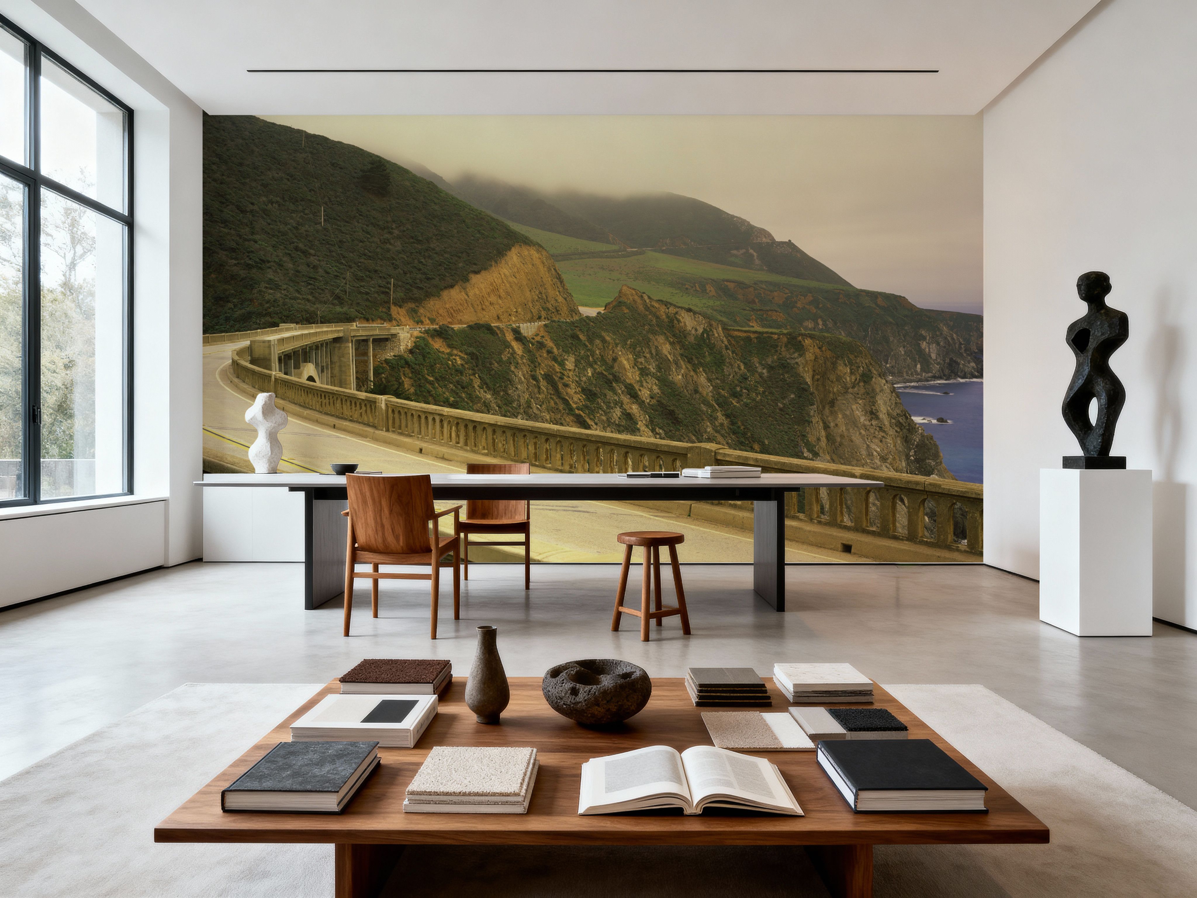 Coastal Cliff Bridge
