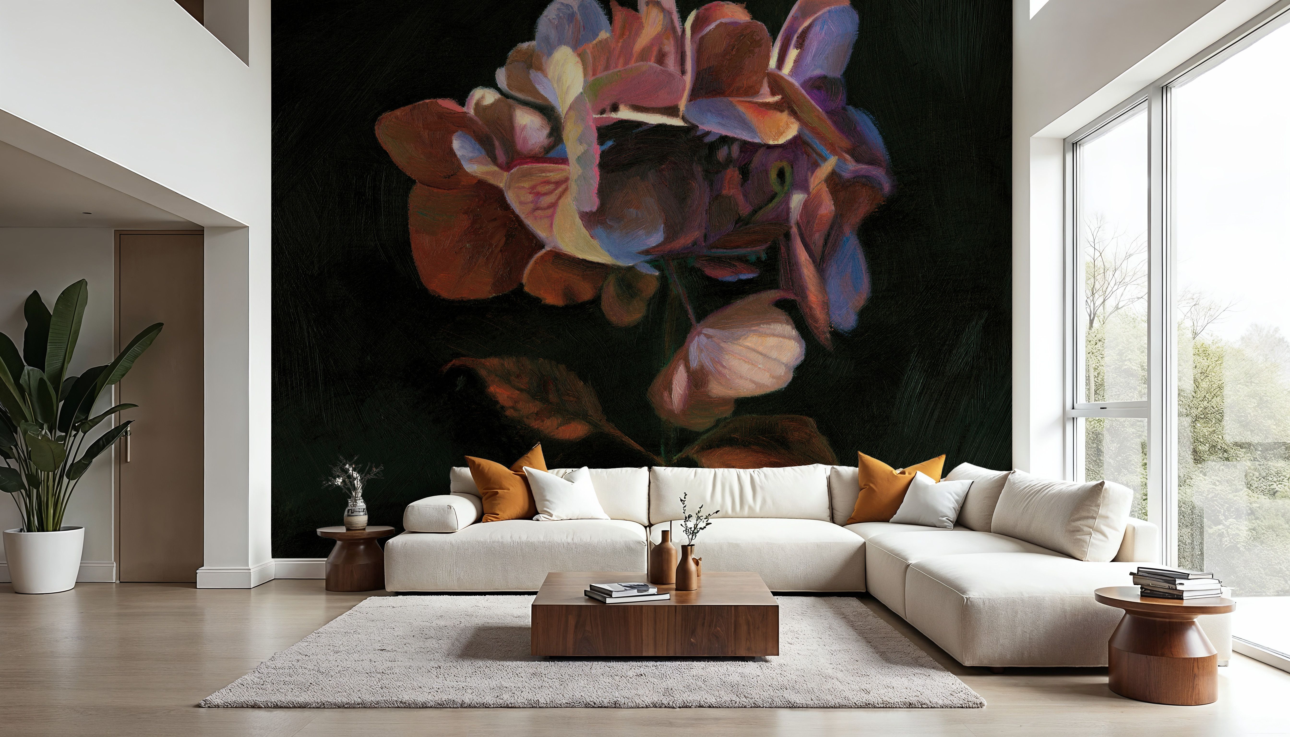 Vintage Moody Dried Hydrangea