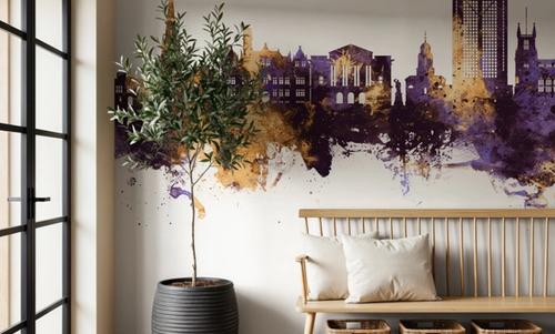 Blackburn England Skyline Purple & Gold