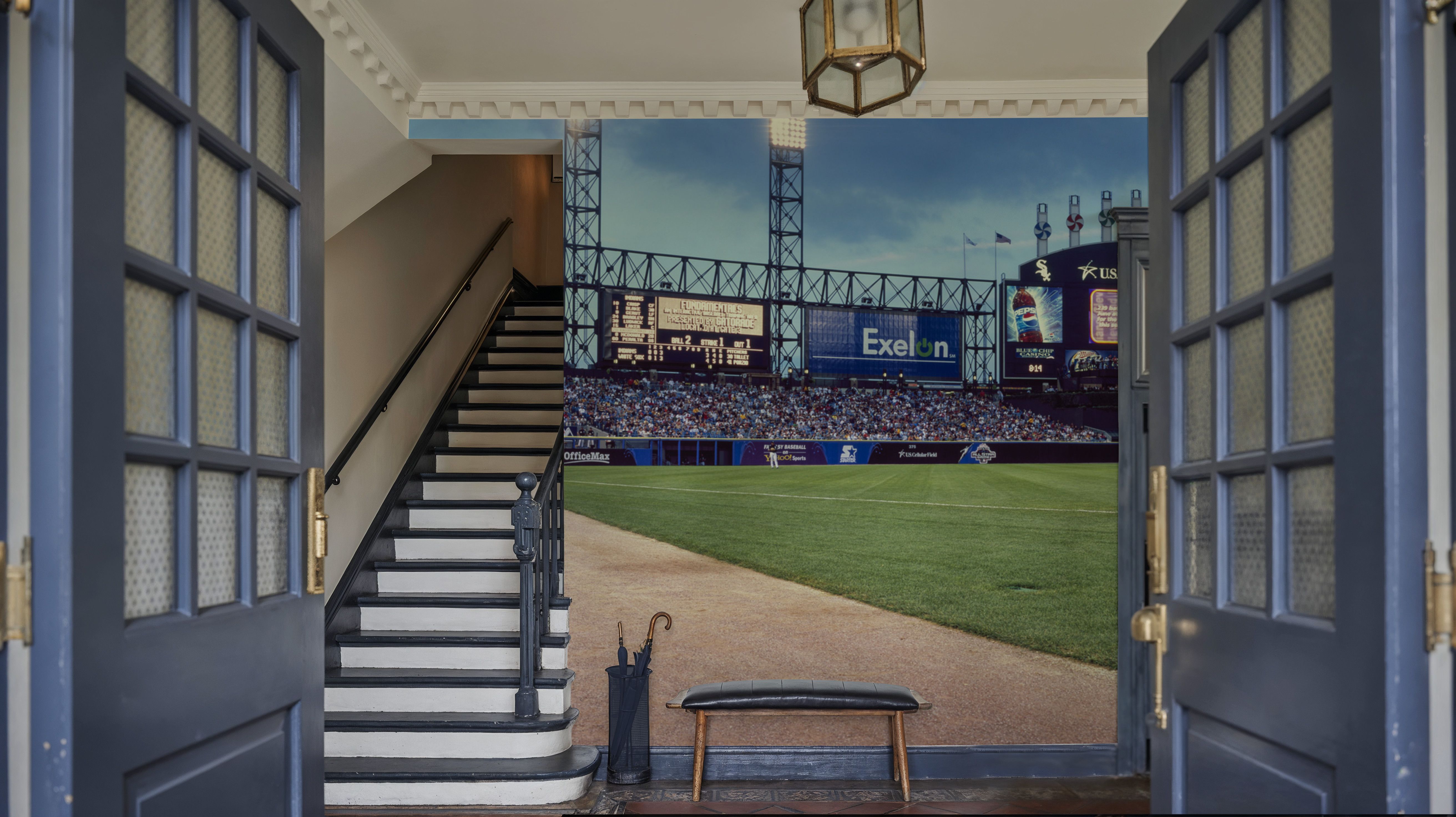 Twilight Ballpark, Wallpaper