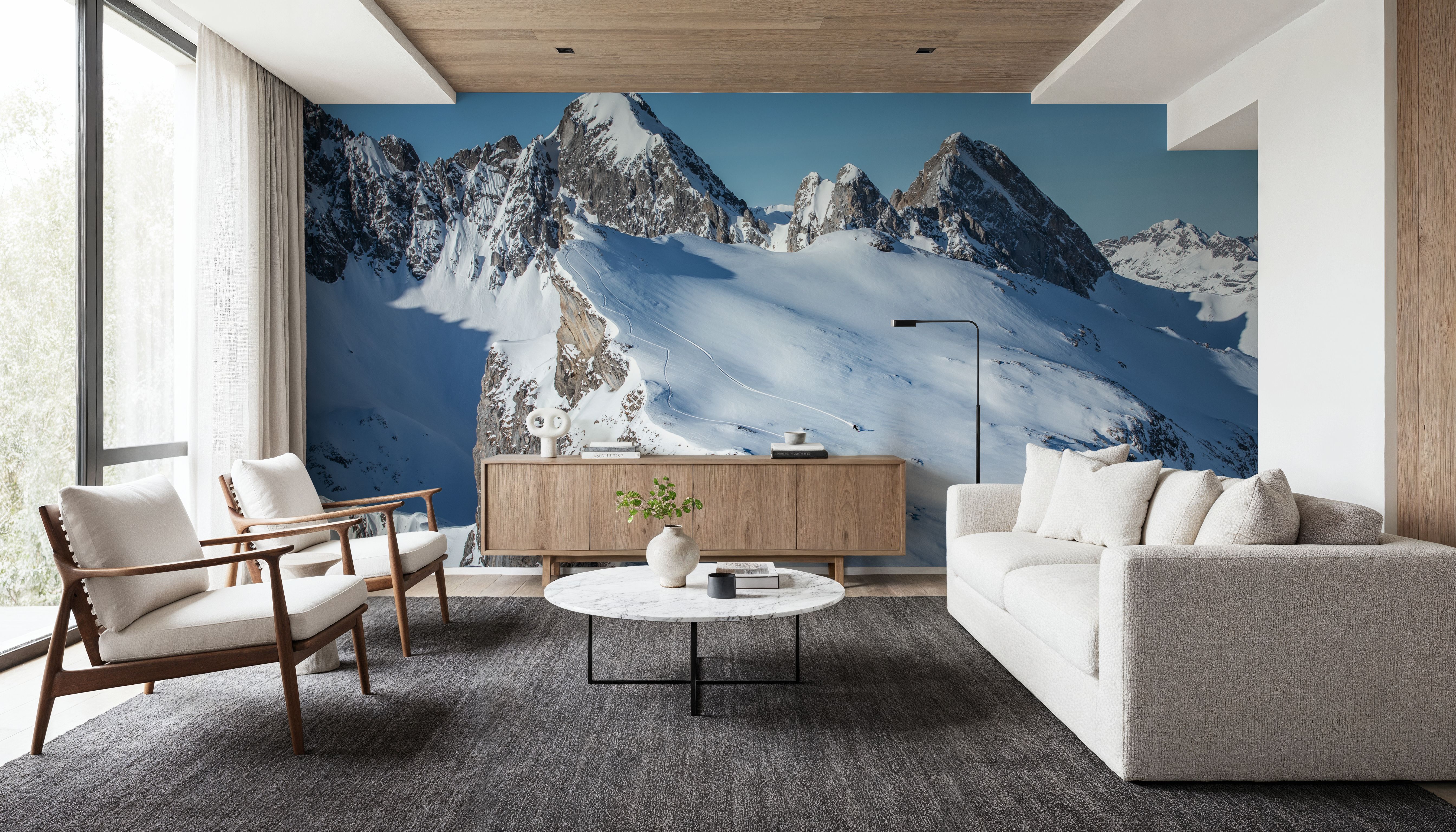 Skiing Hasenfluh, Wallpaper