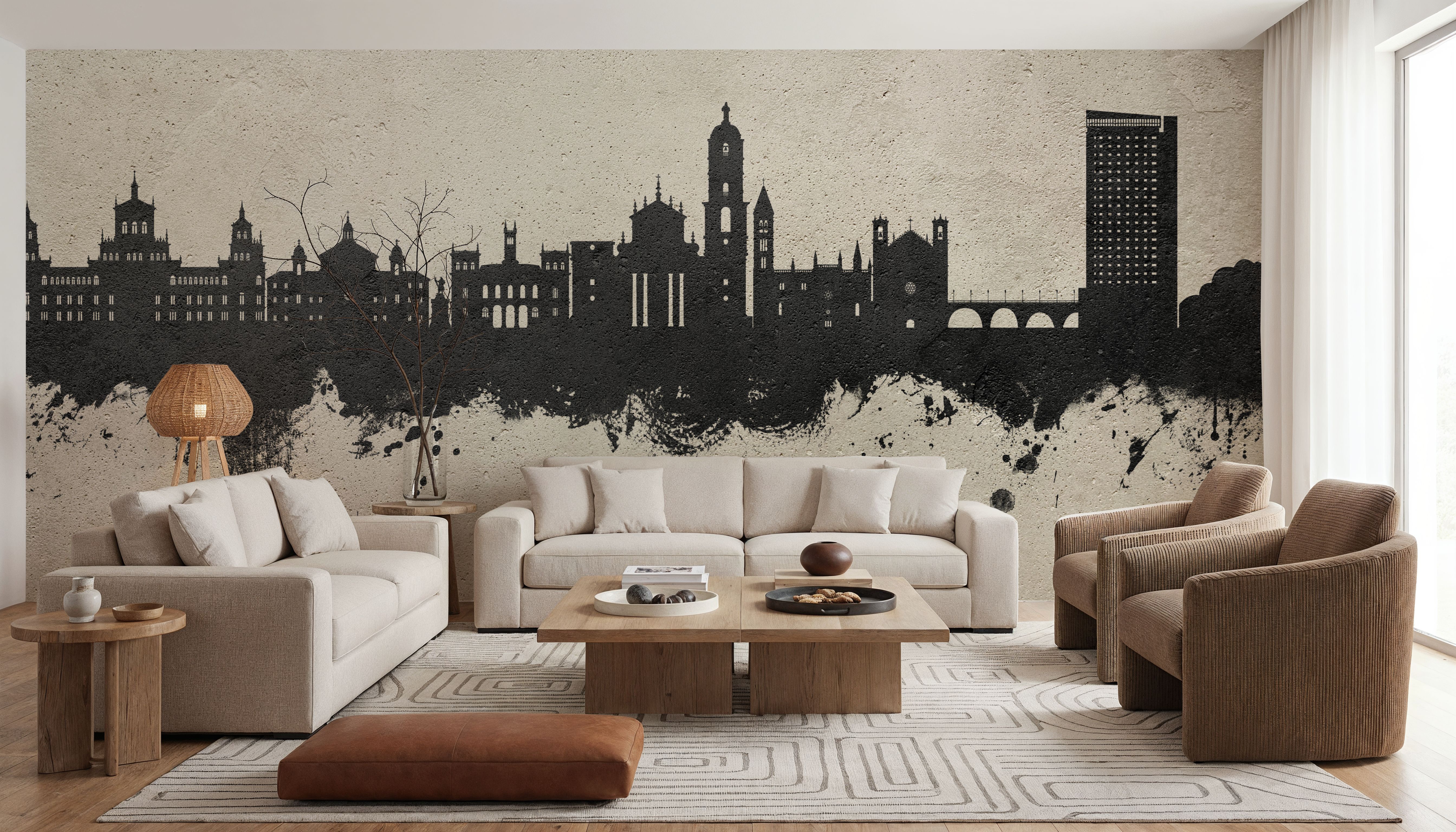 Valladolid Spain Skyline Concrete