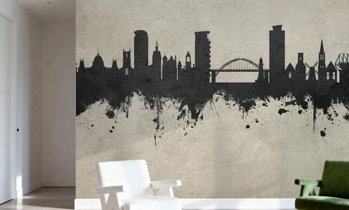 Sunderland England Skyline Concrete