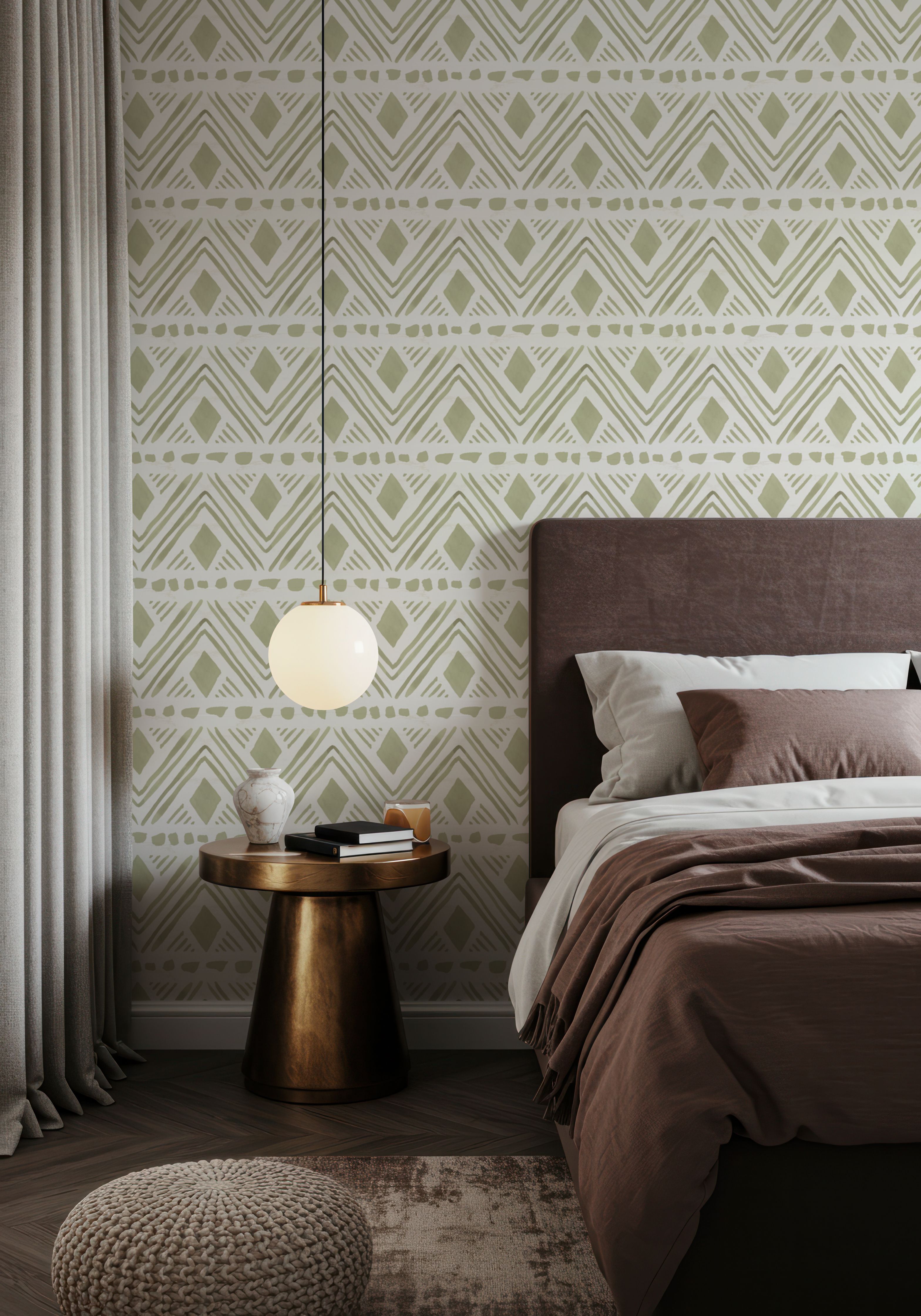 Boho Flows Green
