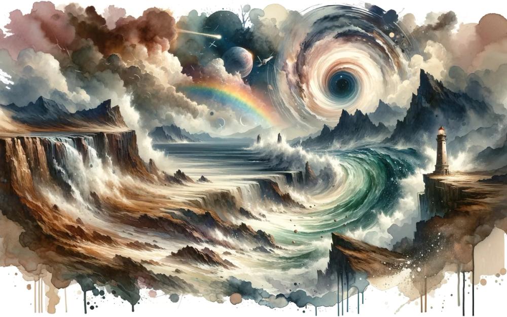 Tempest's Dance in an Abstract Whirl