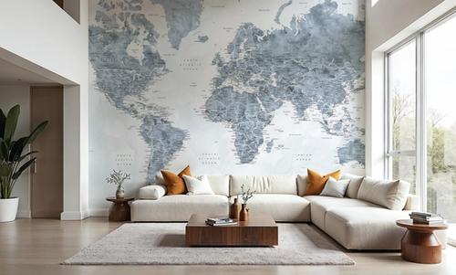 World Map Cities - Jacq