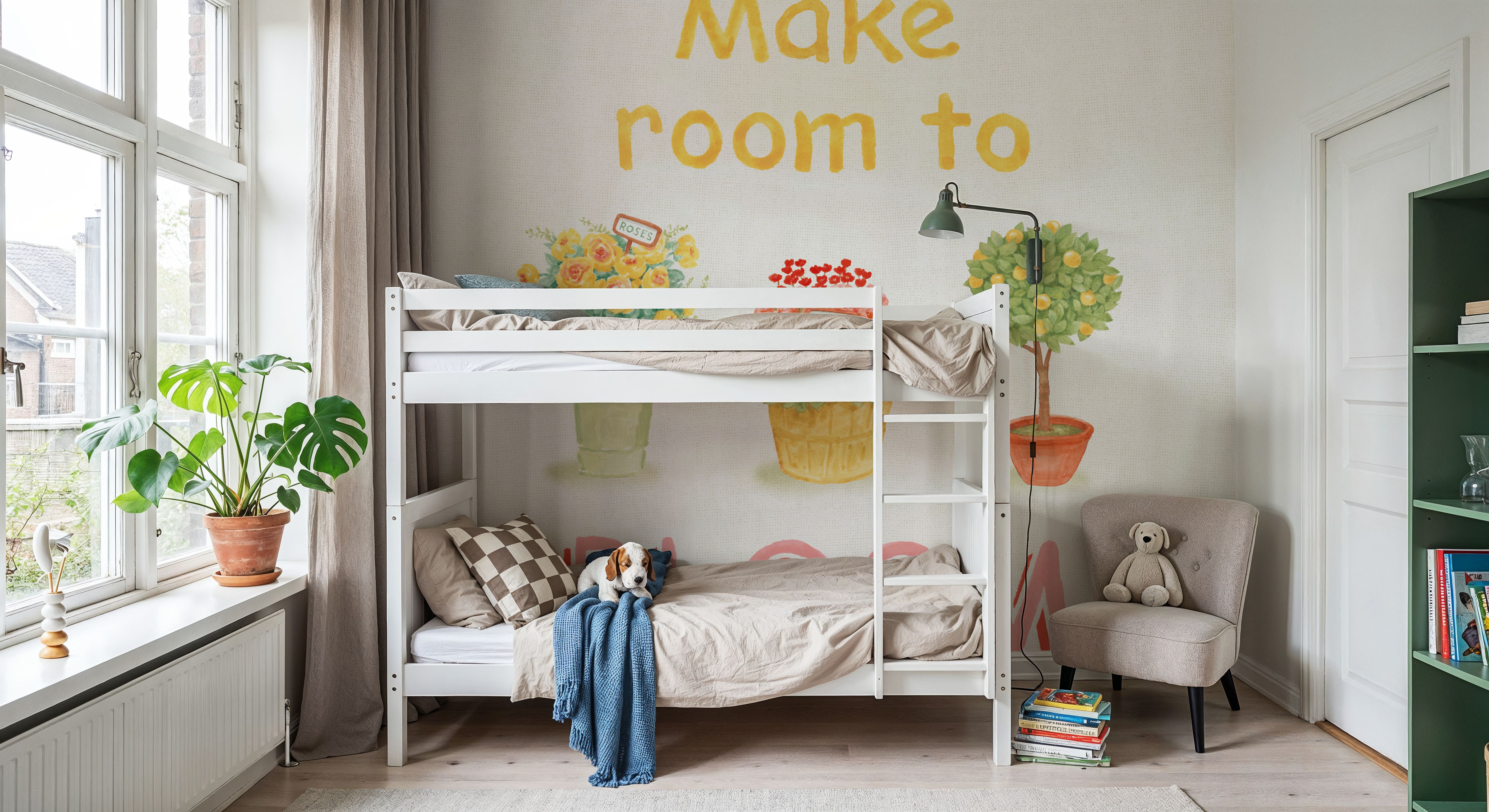 Flea Market Flowers VI, Papier peint