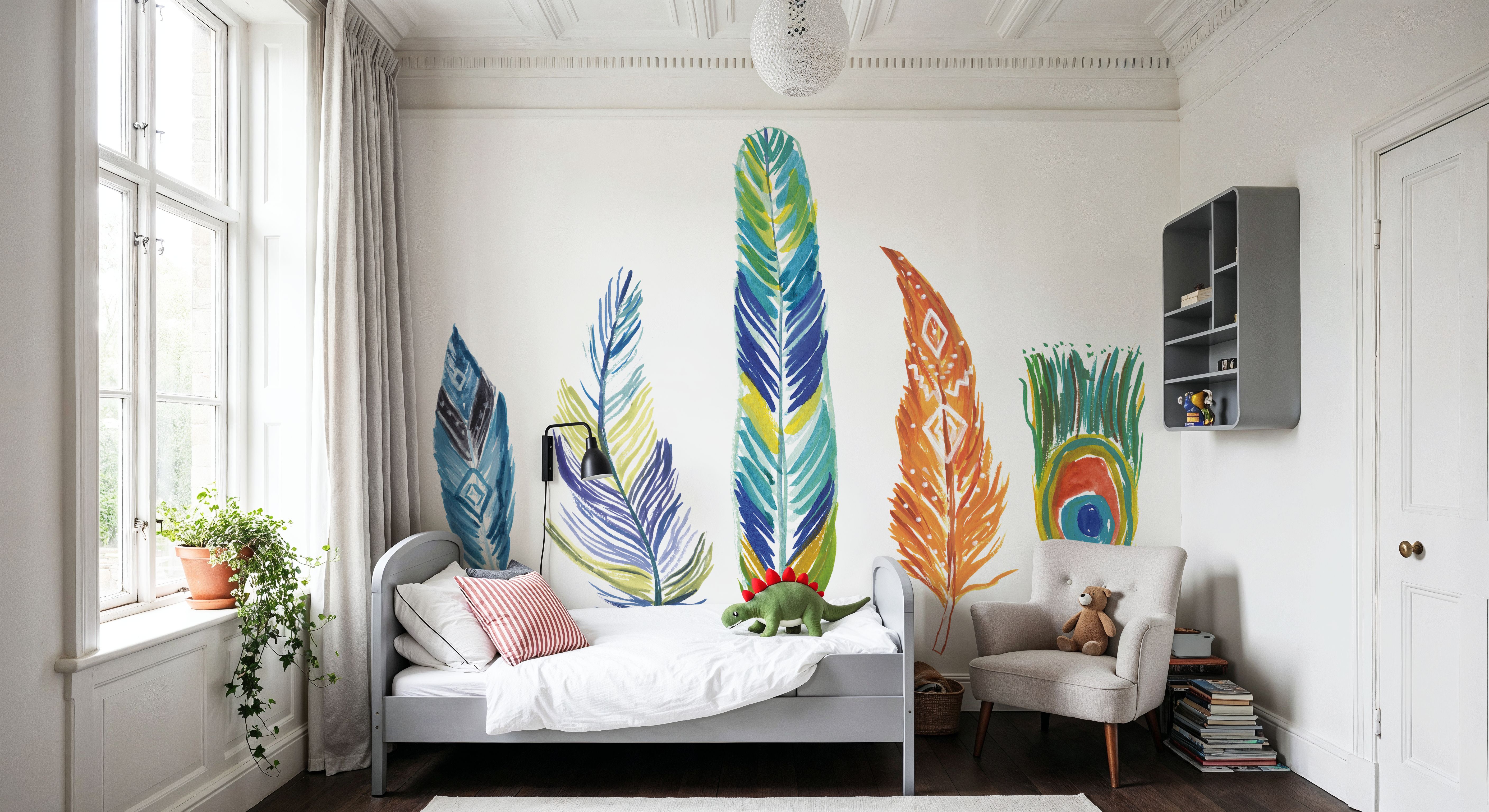 Rainbow Feathers III