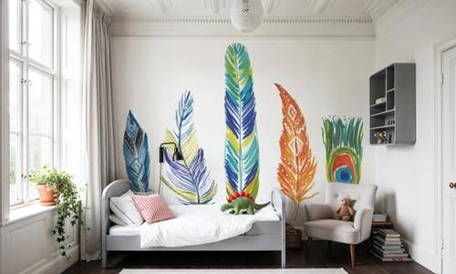 Rainbow Feathers III