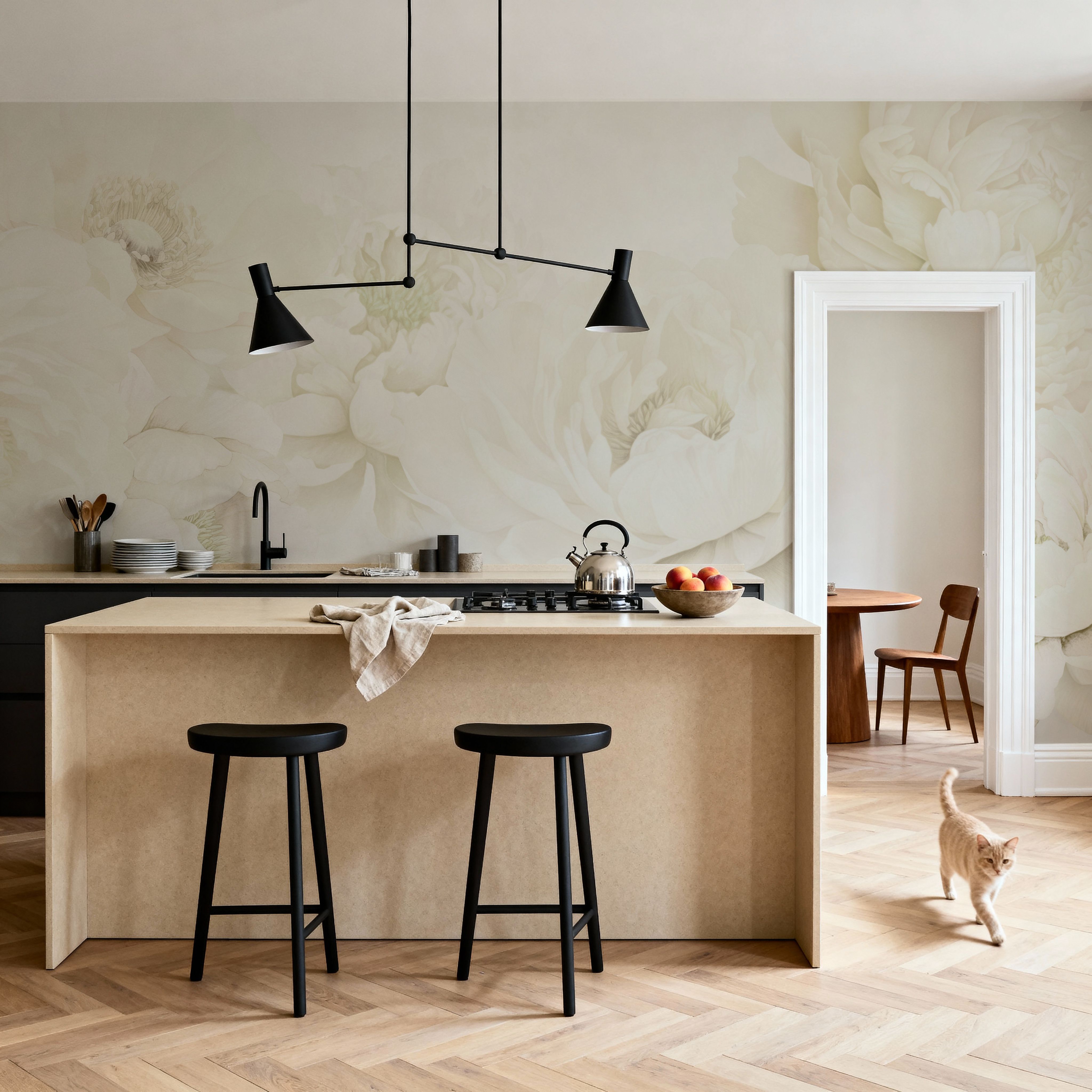 Transcendent Peony, Cream