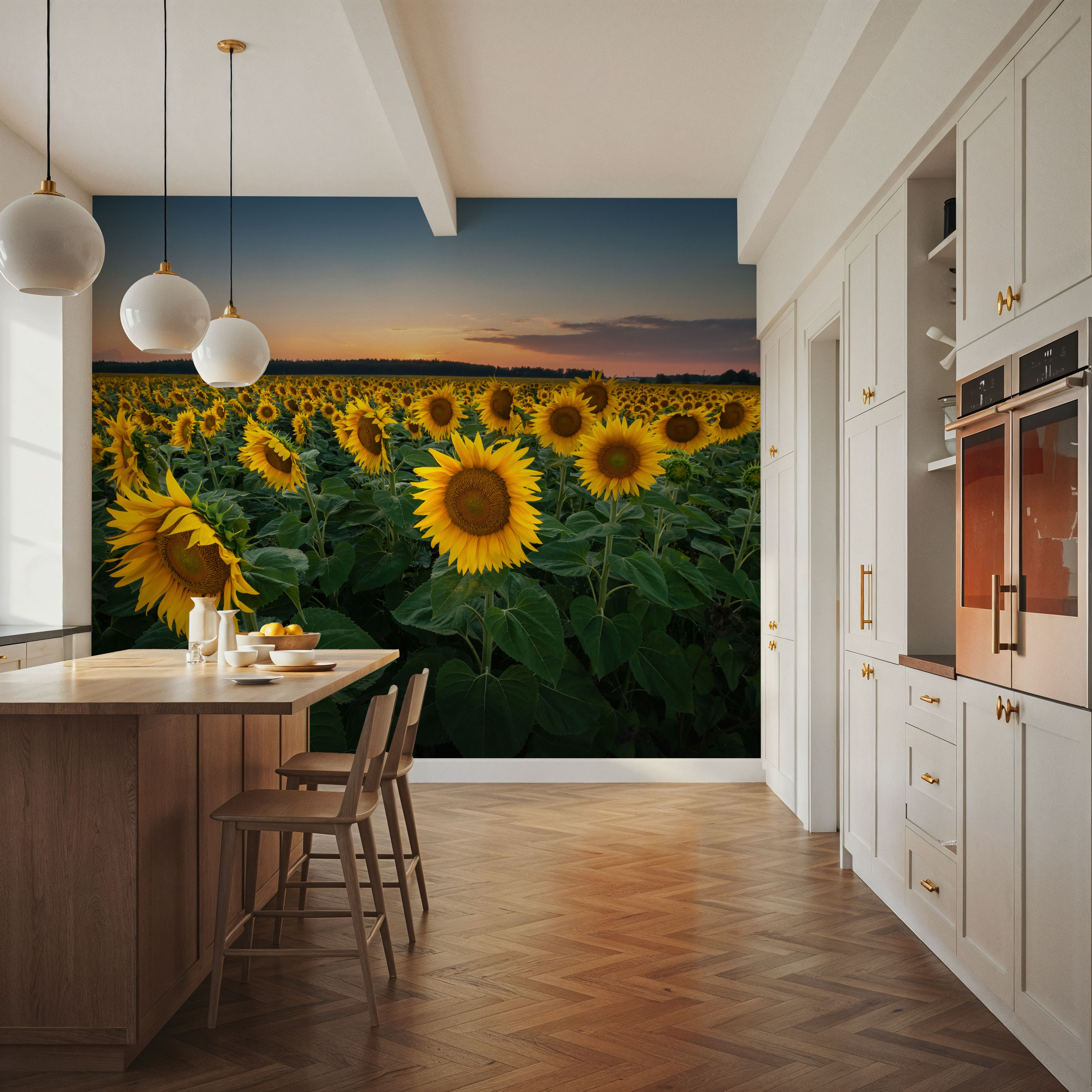 Proud Sunflower Field