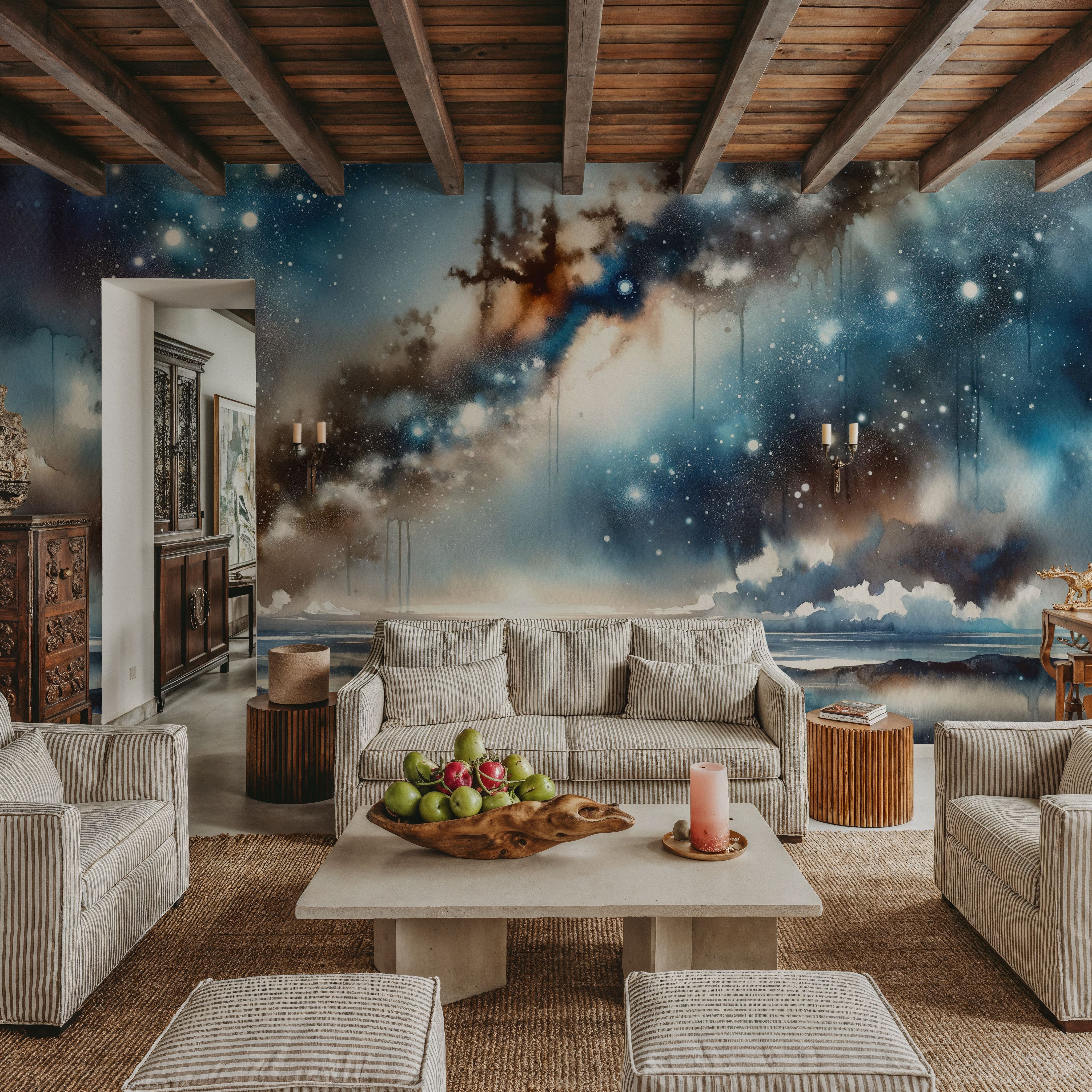 Starry Night Over Tranquil Waters
