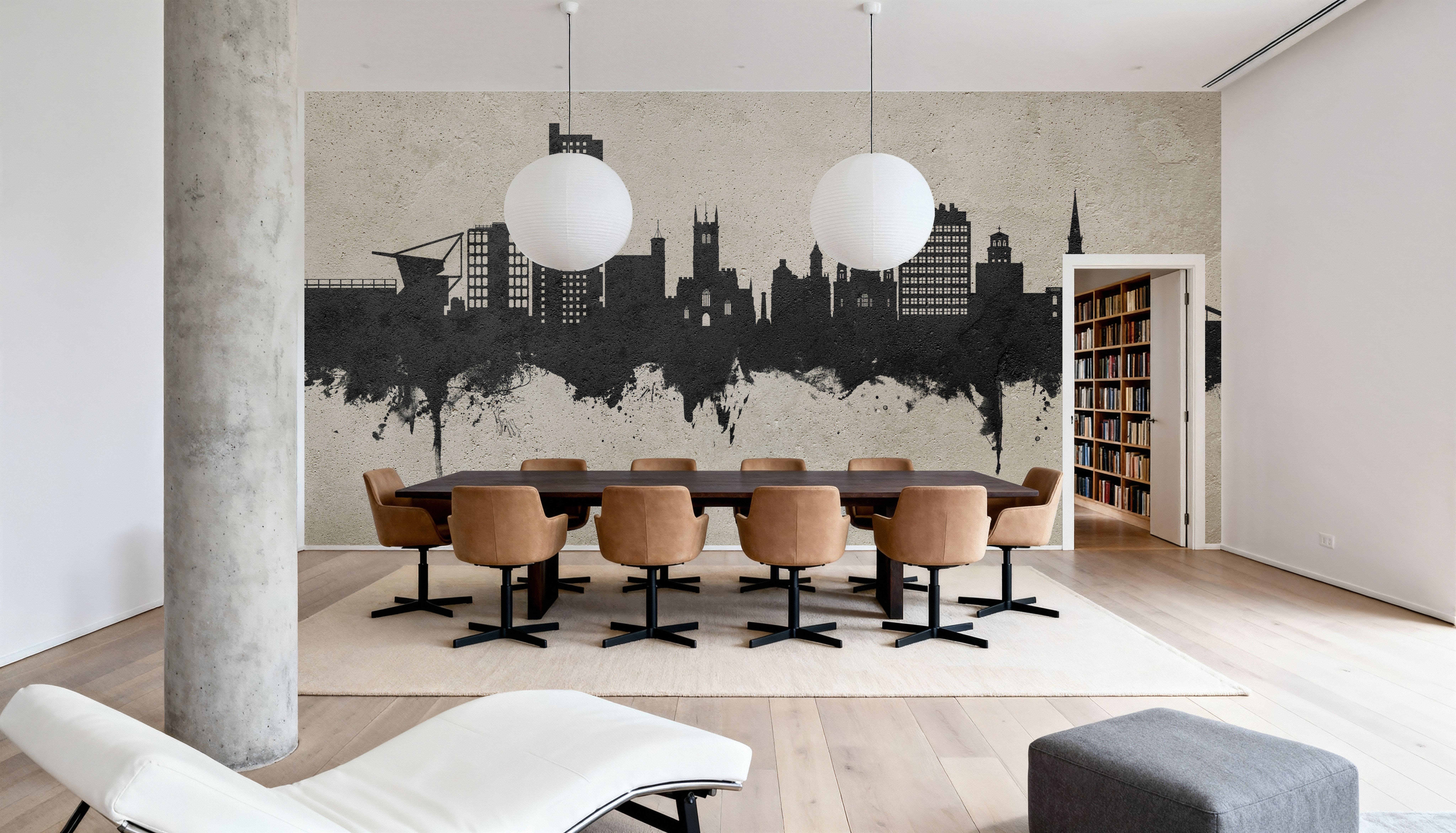 Wolverhampton England Skyline Concrete