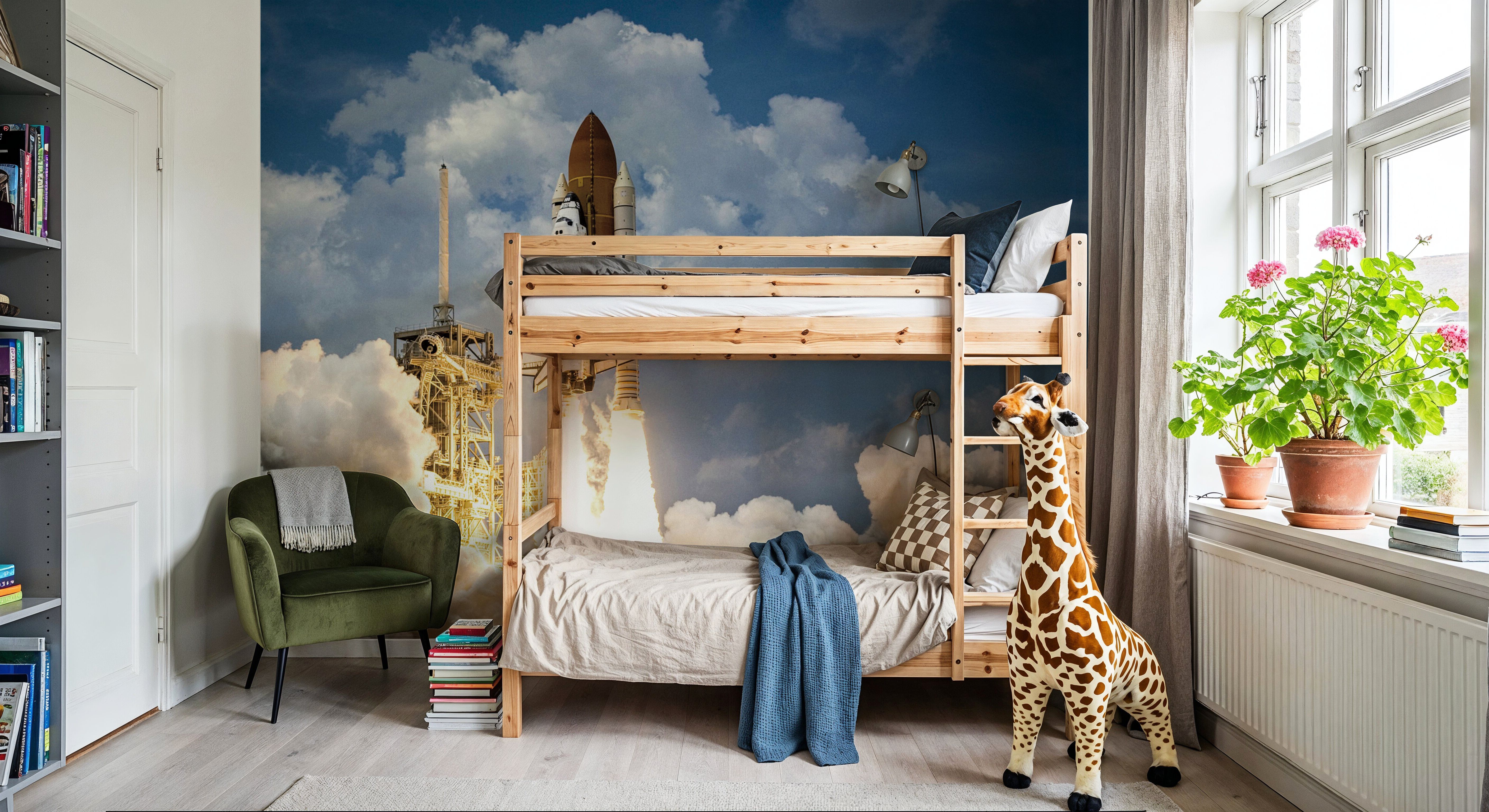 To Space and Beyond, Carte da parati