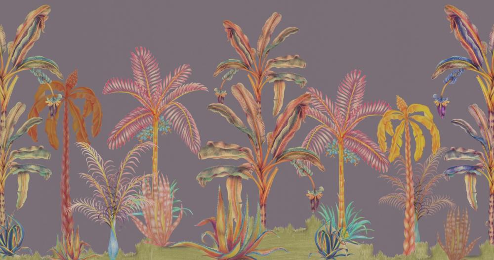 Colorful Jungle,  Purple