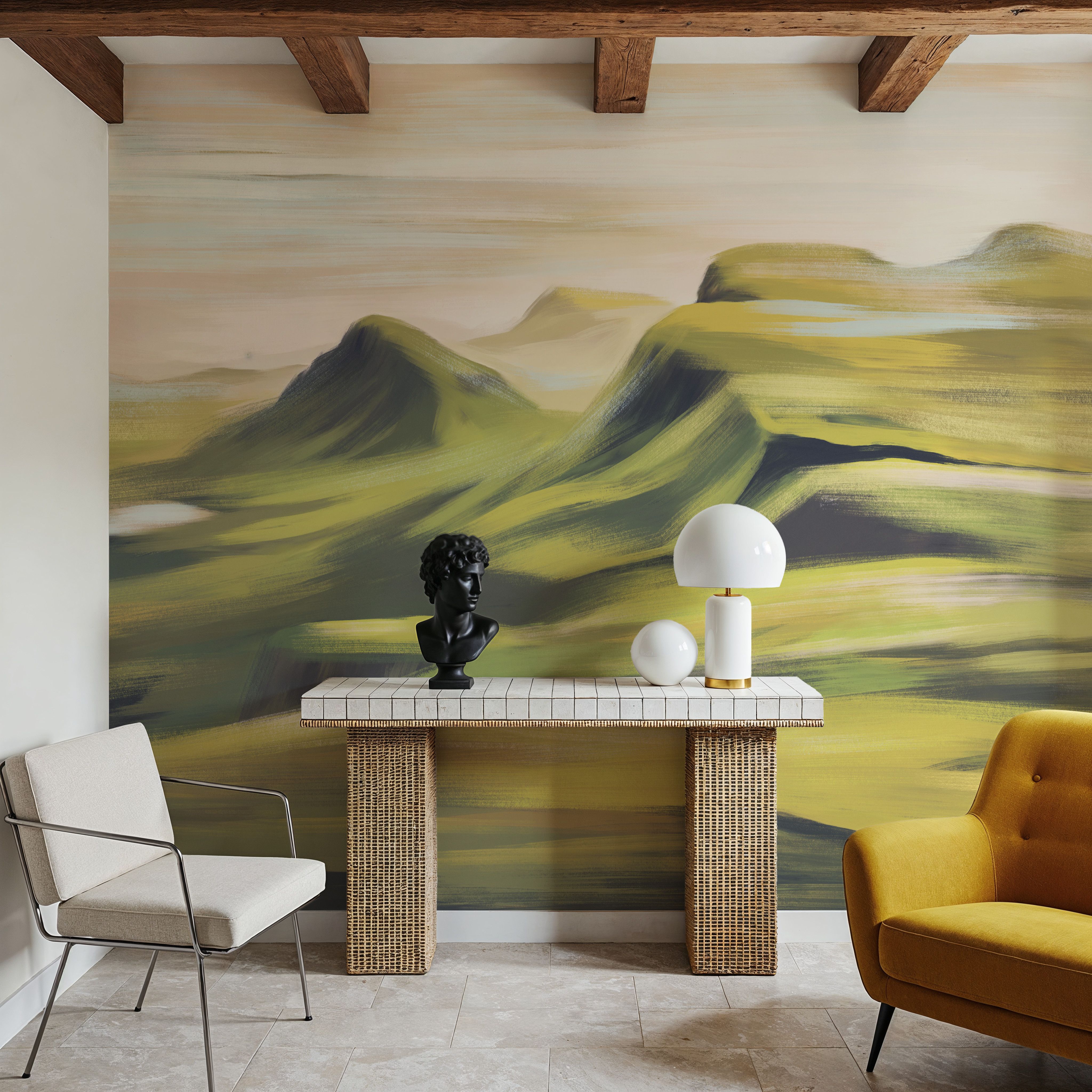 Oil Mountain, Greens