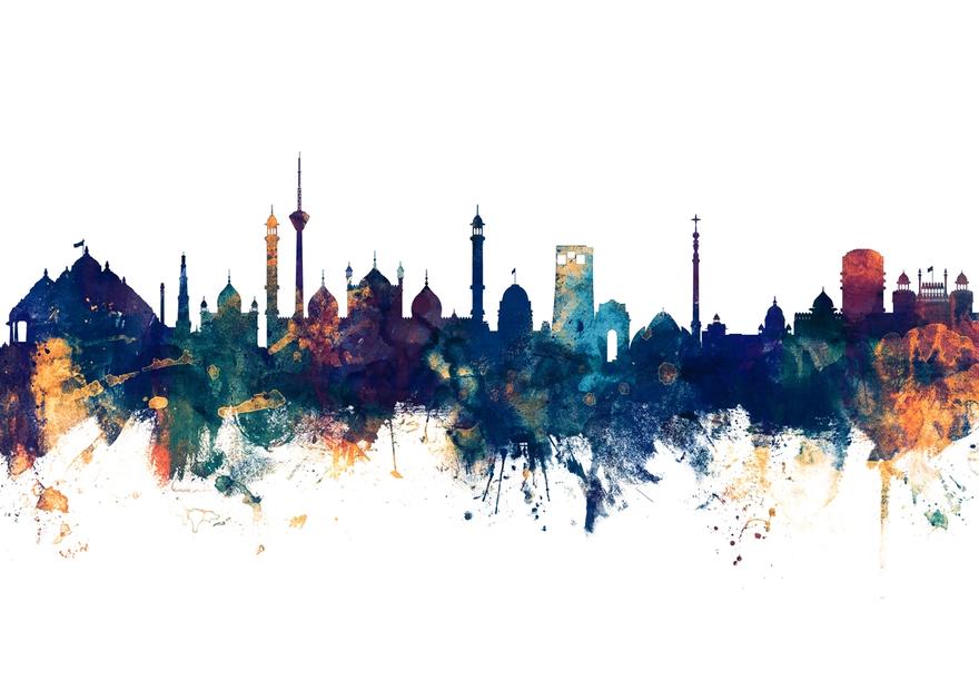New Delhi India Skyline