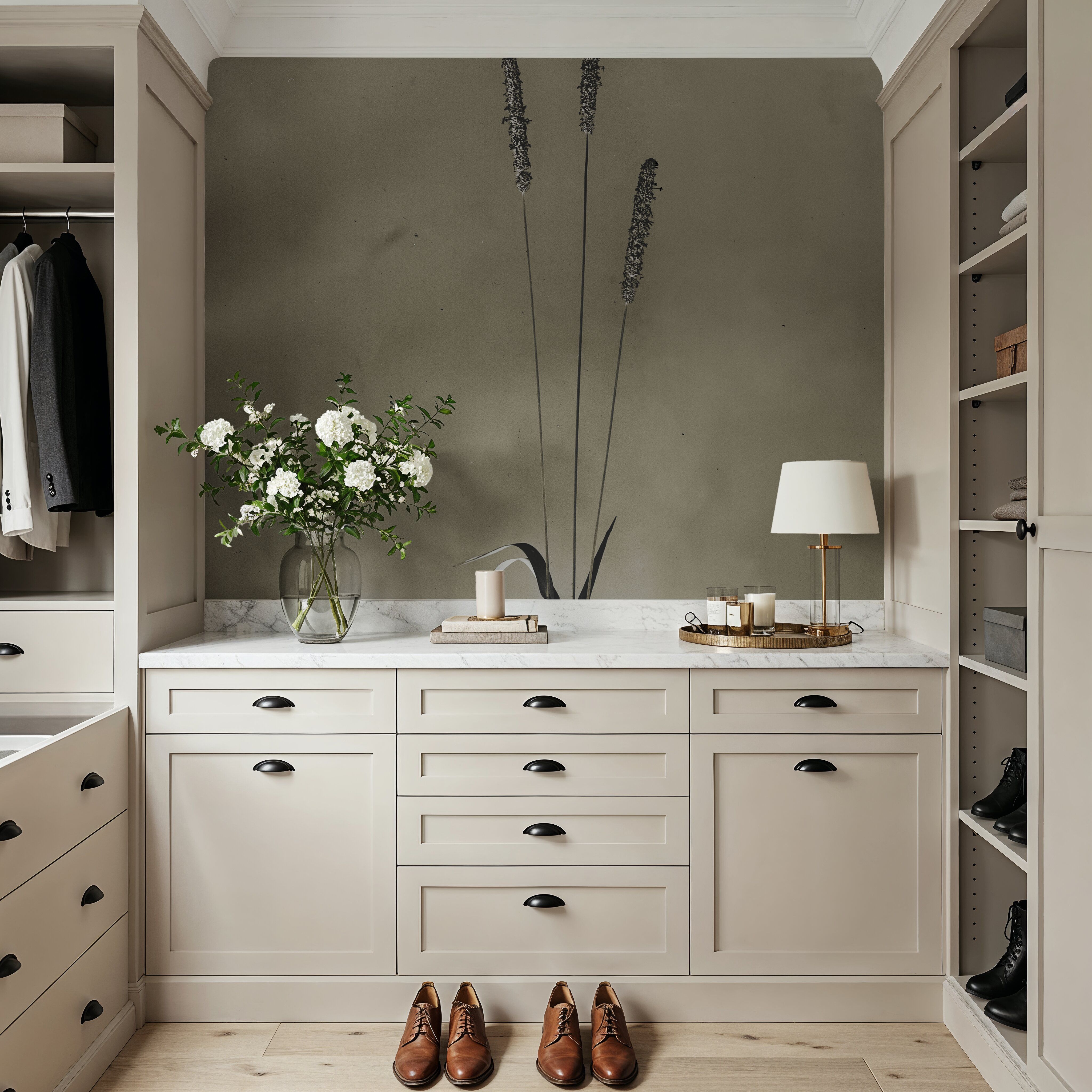 Glass Plate Botanical IV