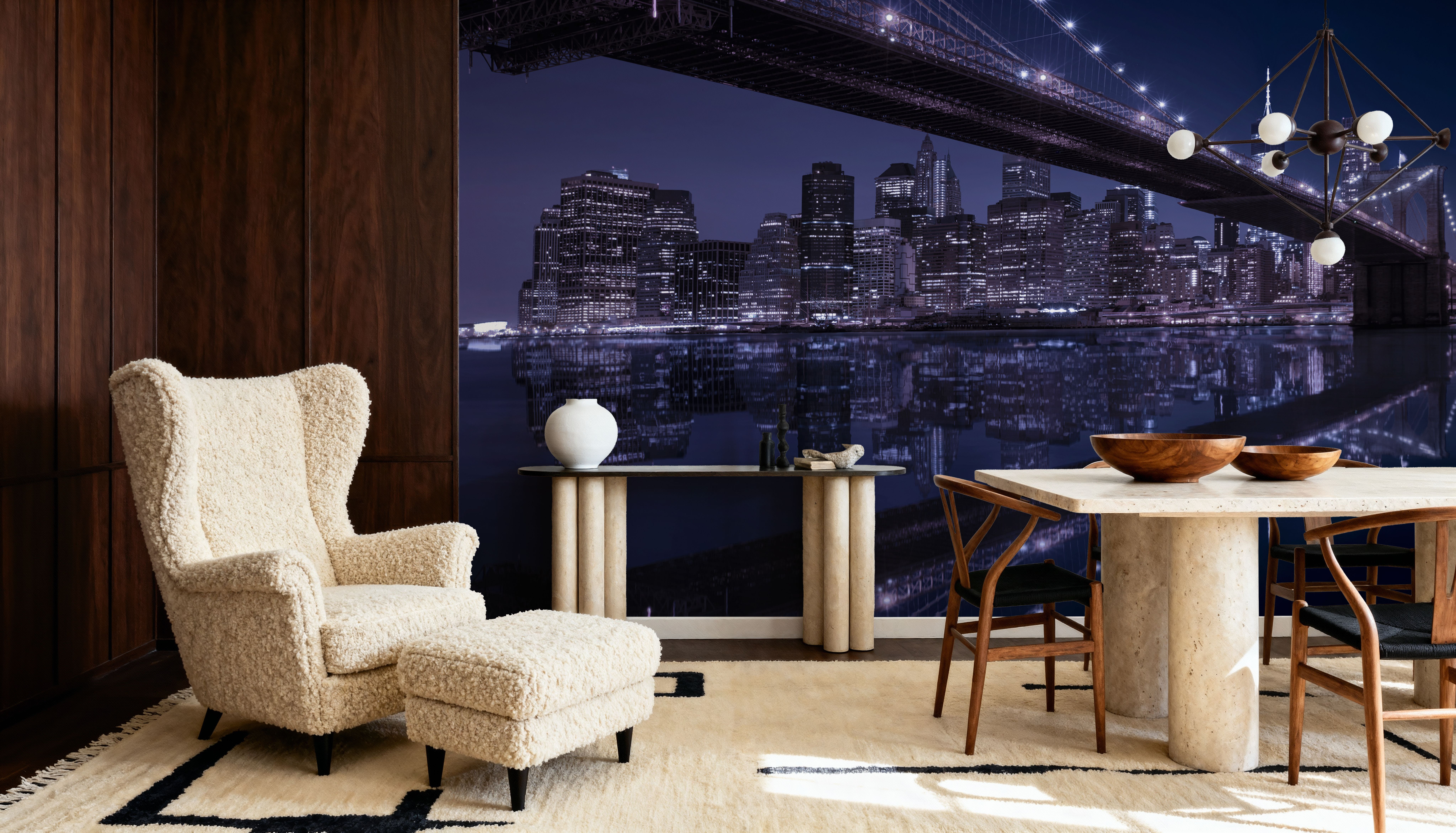 Gotham Sunset, Papier peint