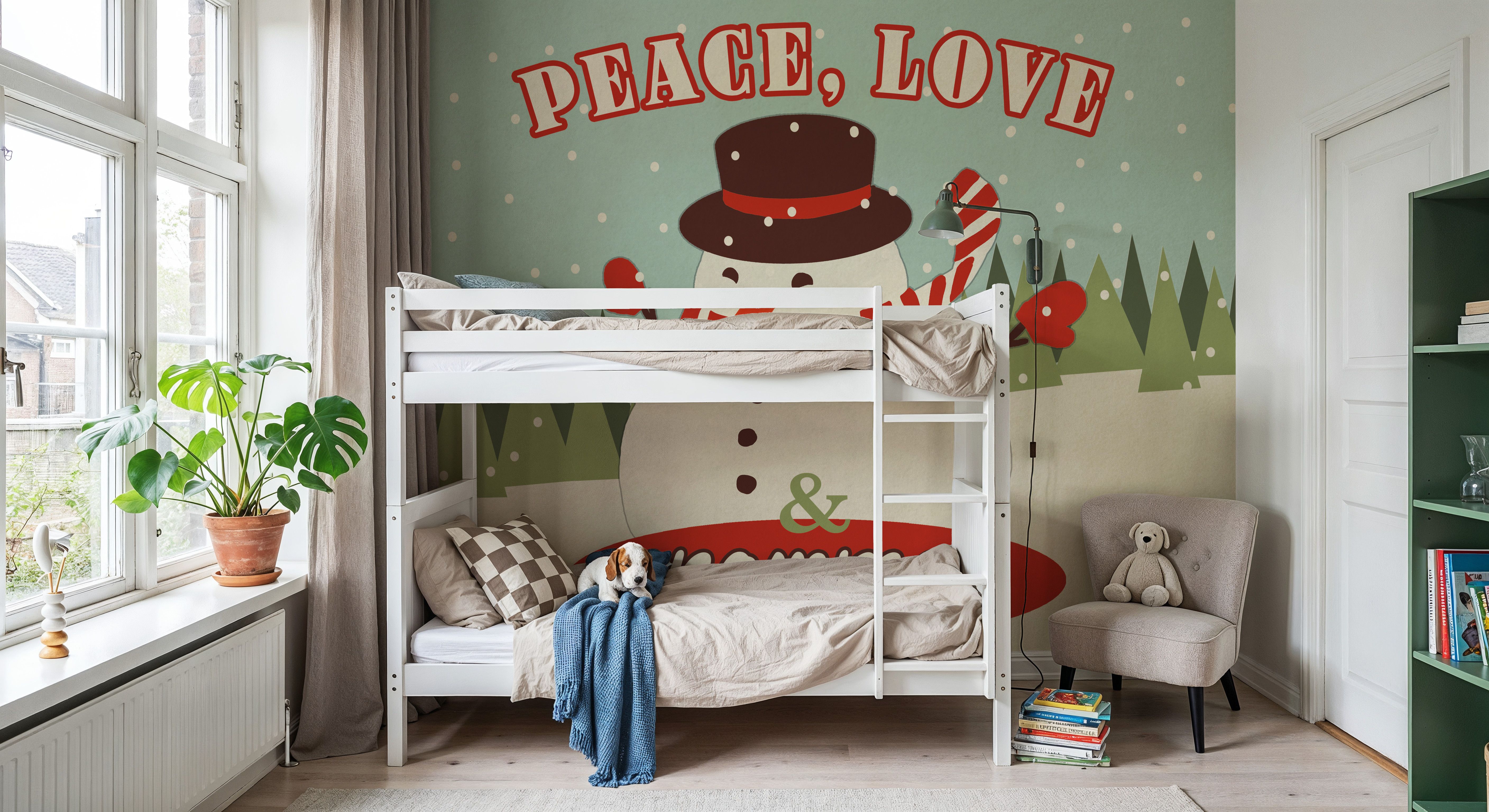 50s Christmas I, Tapet