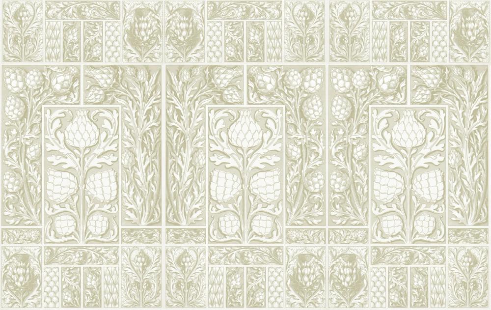 Clear Thistle Wall Happy