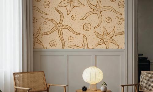 Echinoderms, Warm Beige