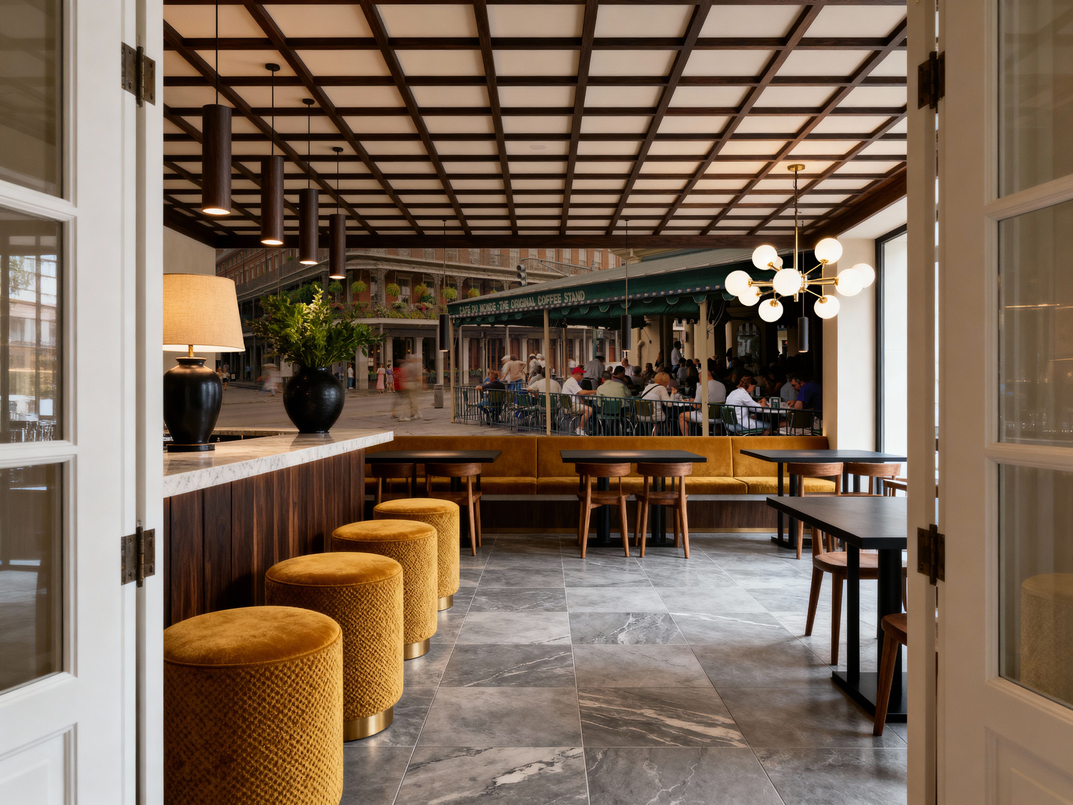 New Orleans Café Scene