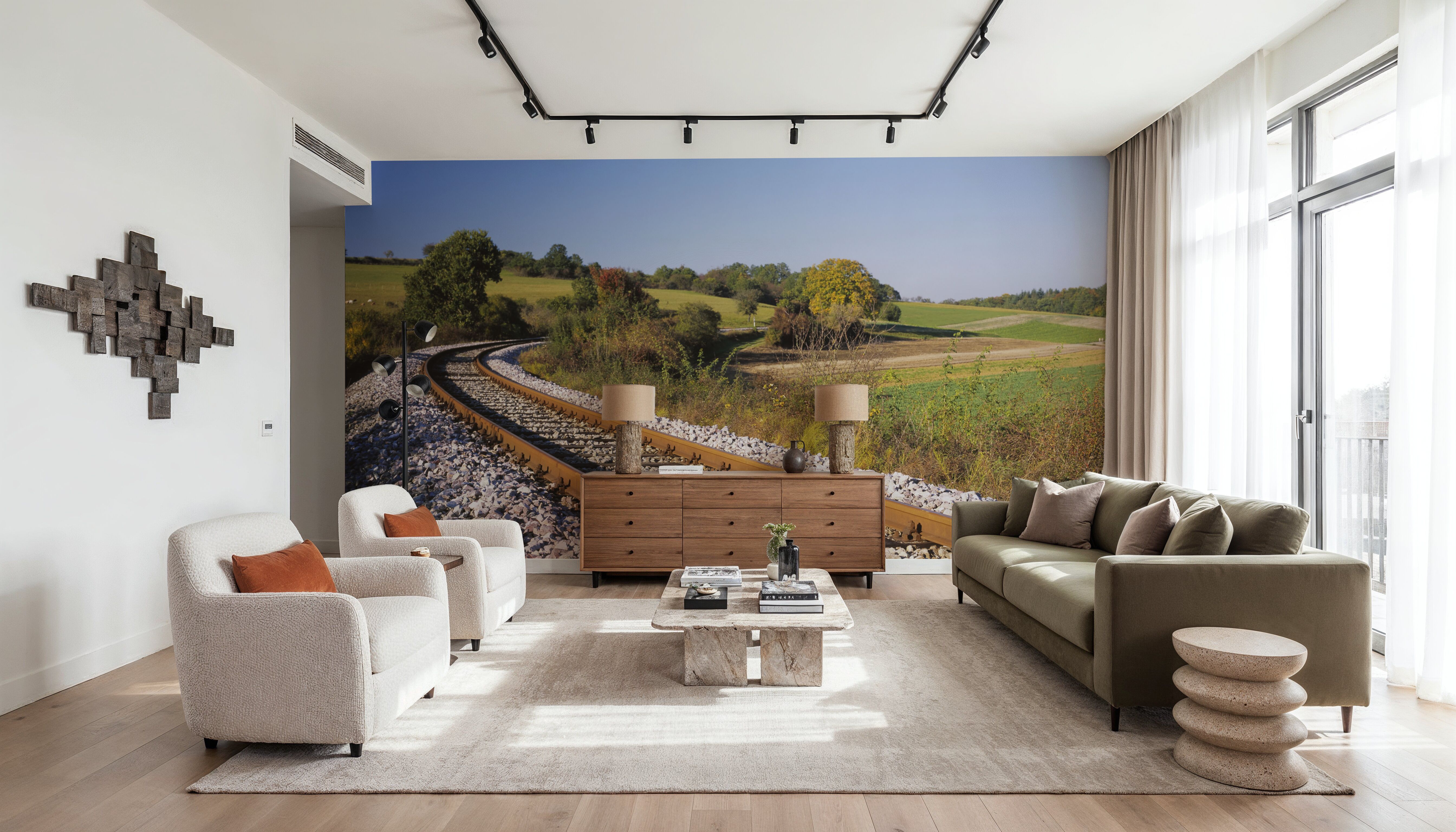 Countryside Tracks, Wallpaper