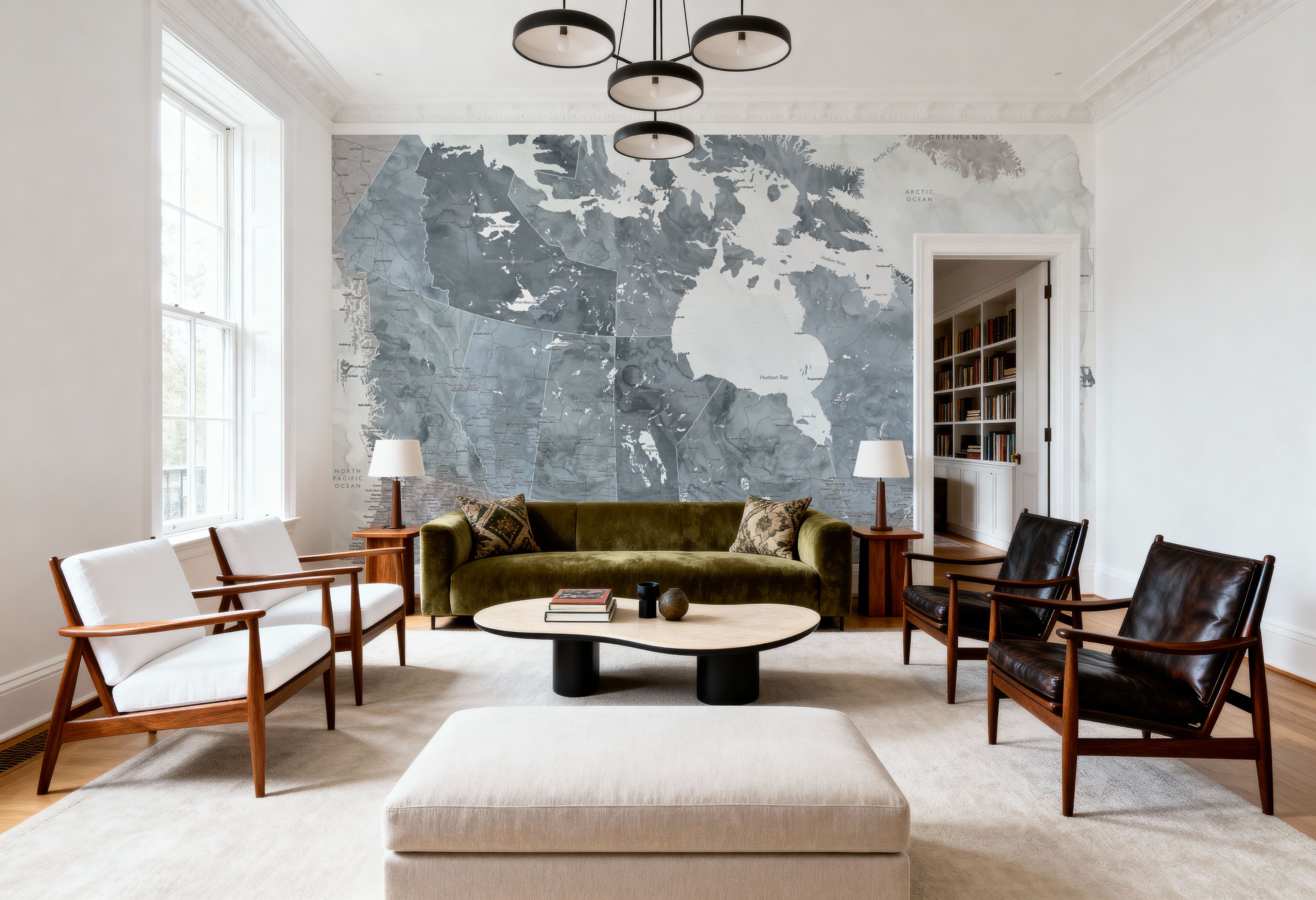 Canada Map Detailed - Estela