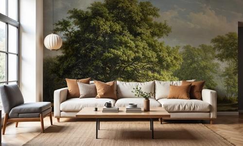 Painted Oak Landscape