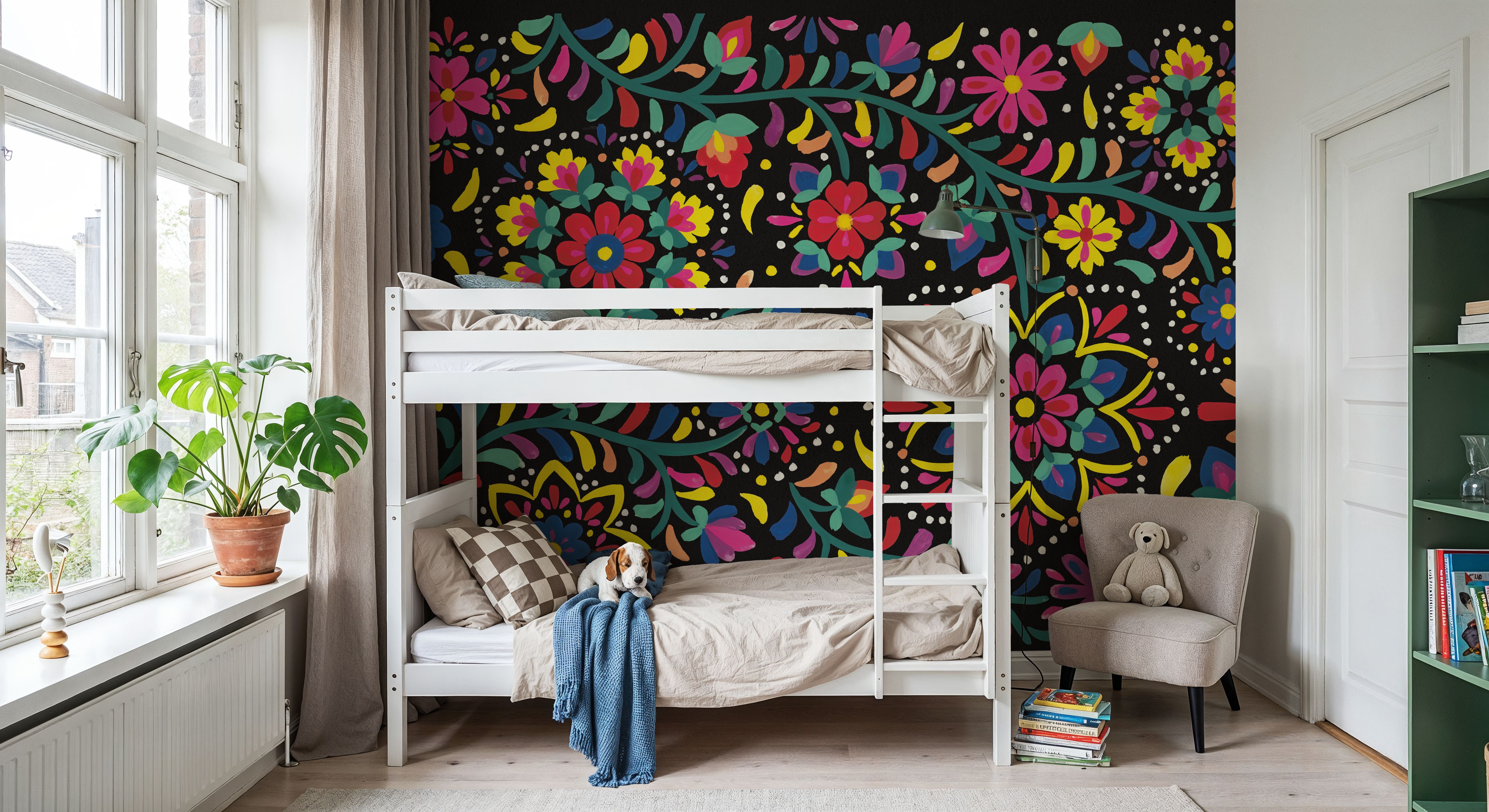 Floral Fiesta I, Tapet