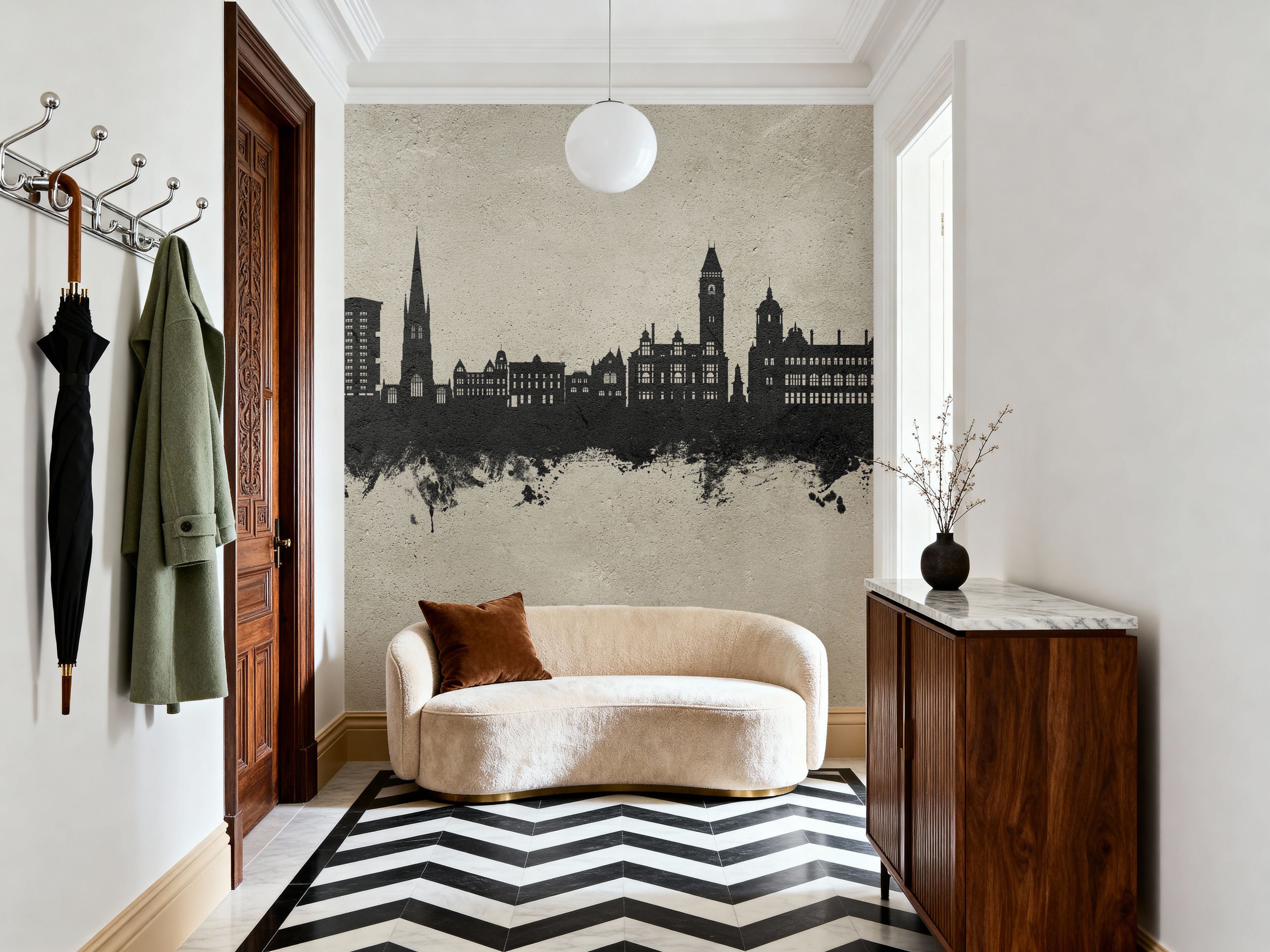 Wakefield England Skyline Concrete