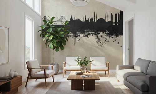 Istanbul Turkey Skyline Concrete
