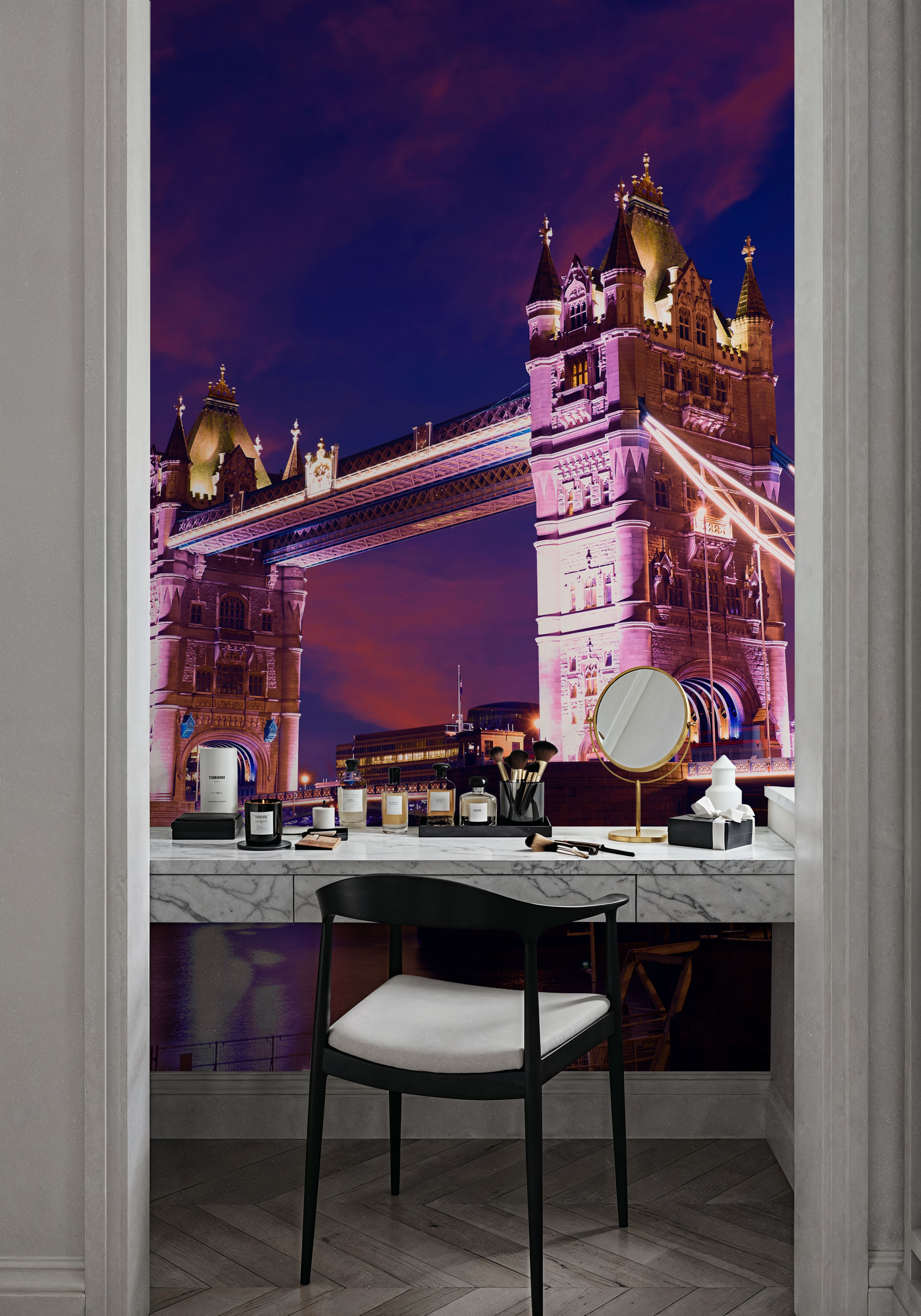 Purple Twilight Bridge