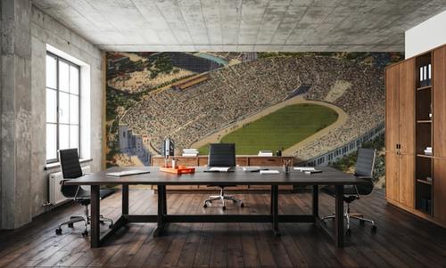 Greetings from LA Coliseum - Screenprint Postcard