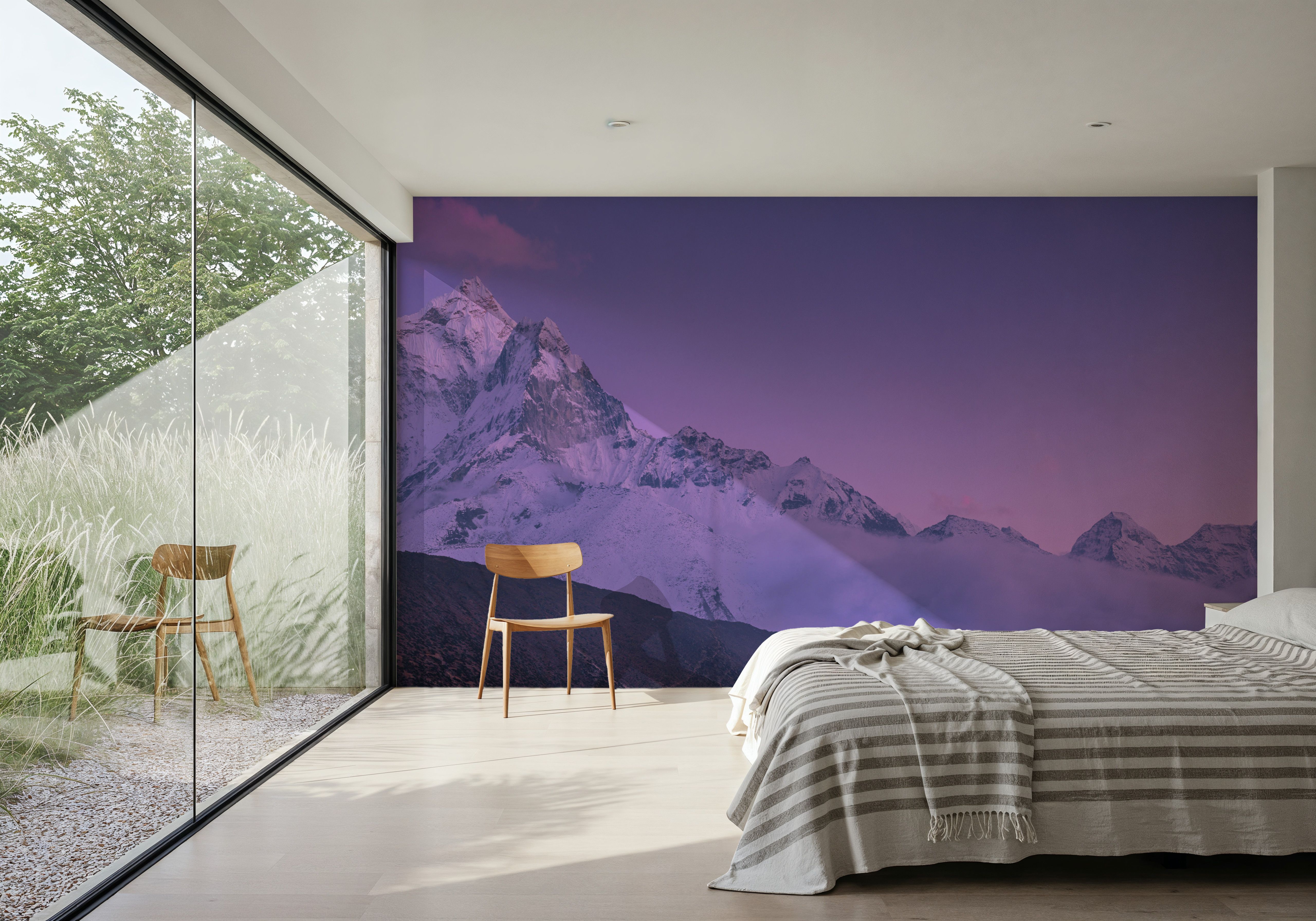 Himalayas at Sunset