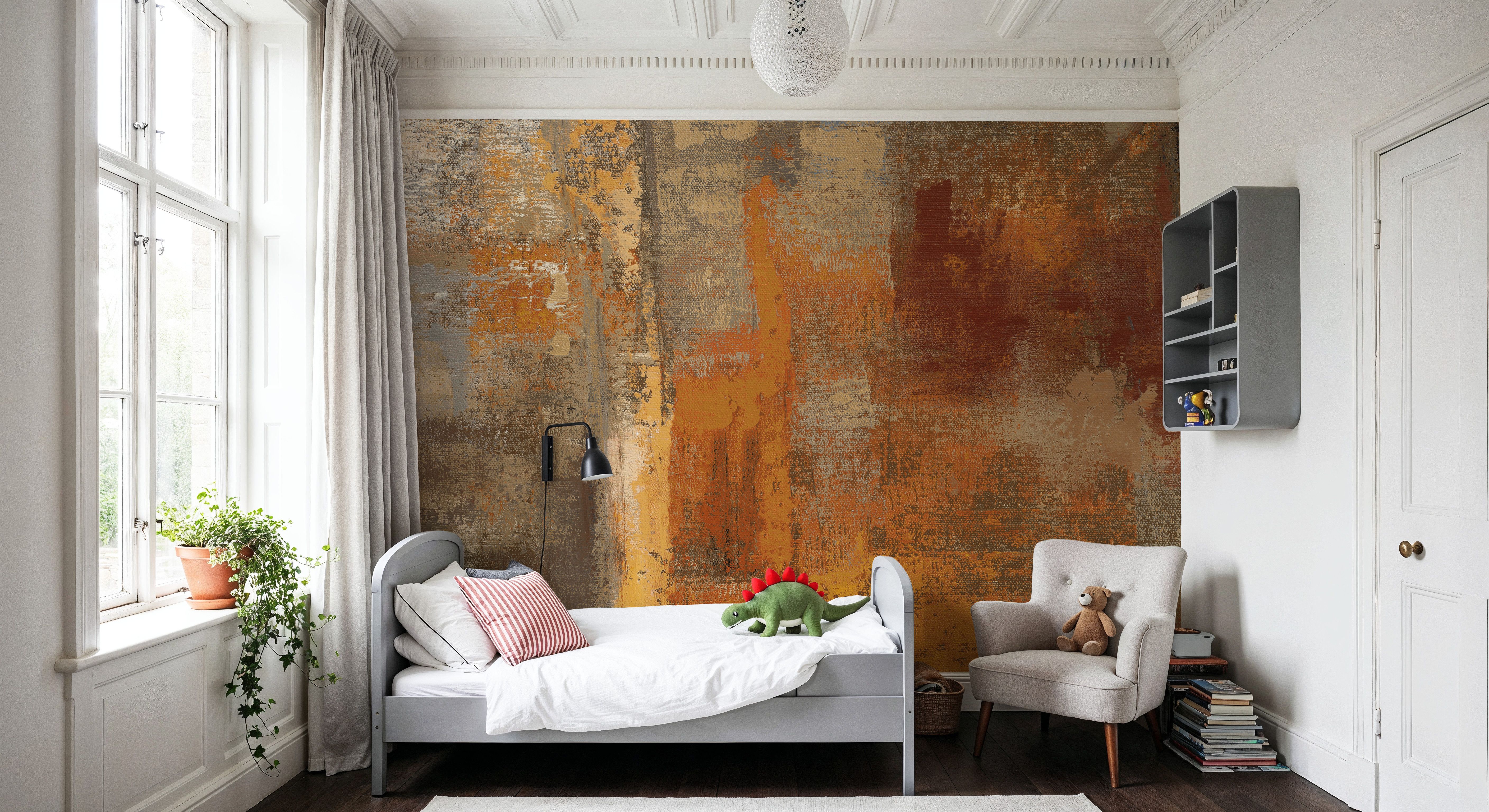 Silver and Amber Panel II
