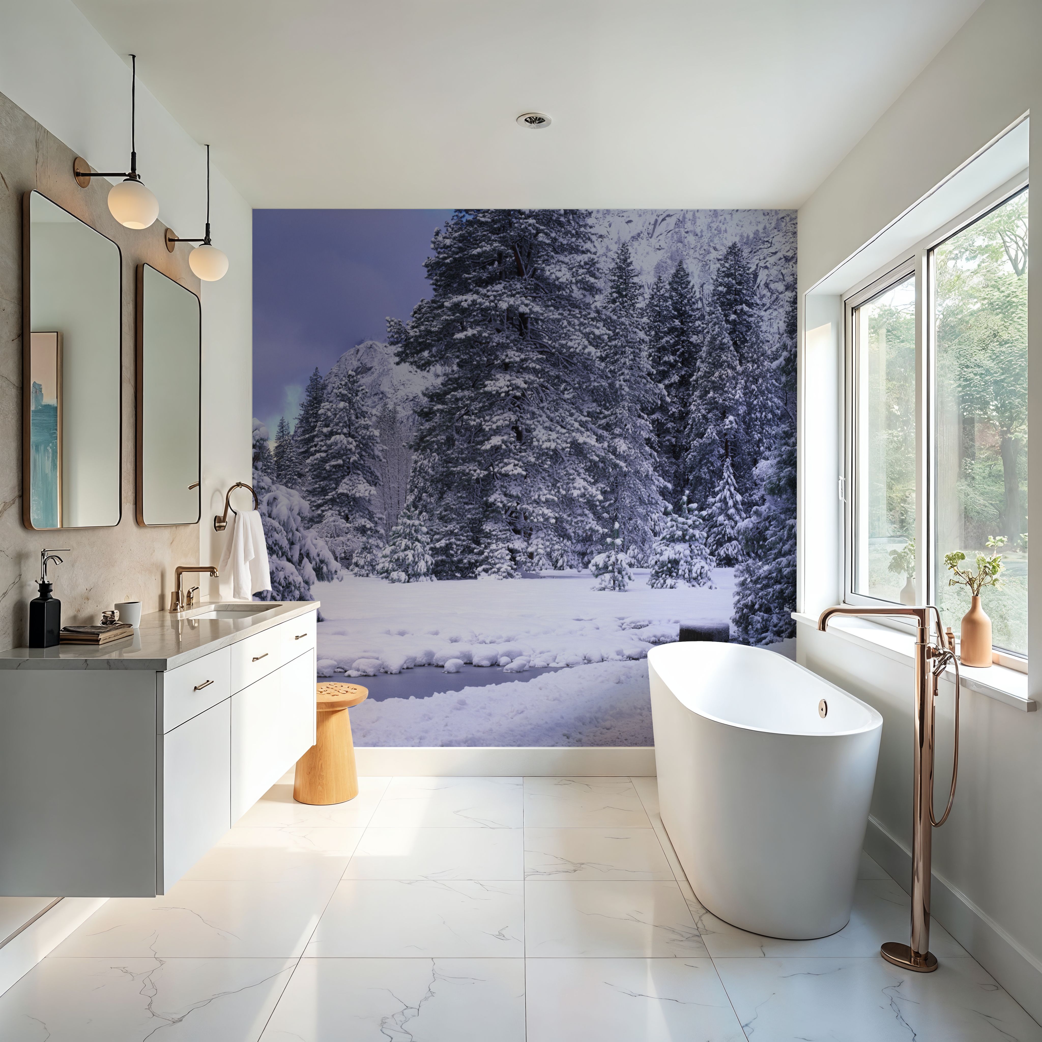 Winter Forest Junction