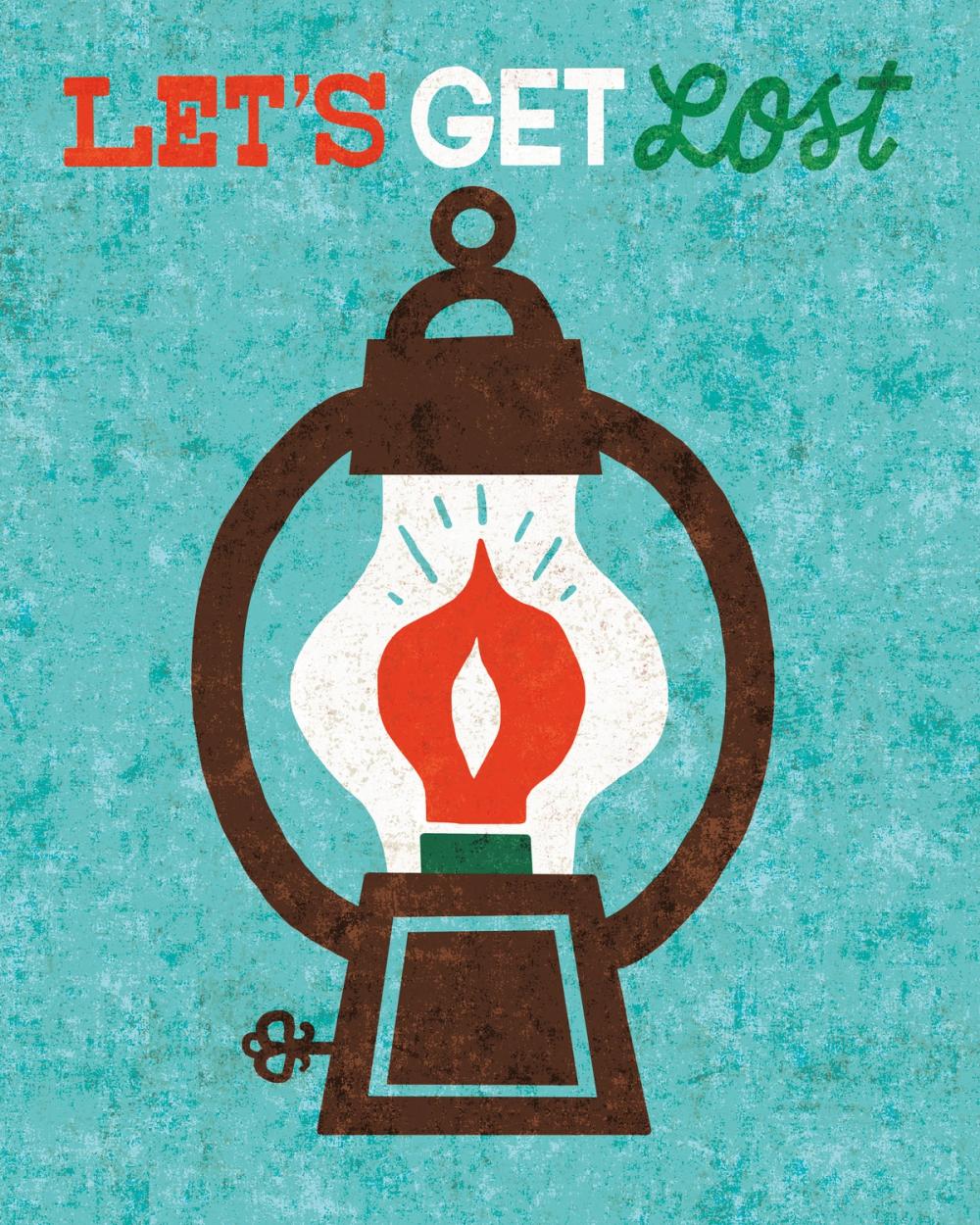 Happy Camper Lantern