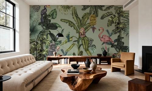 Monkeys With Birds, Pistachio