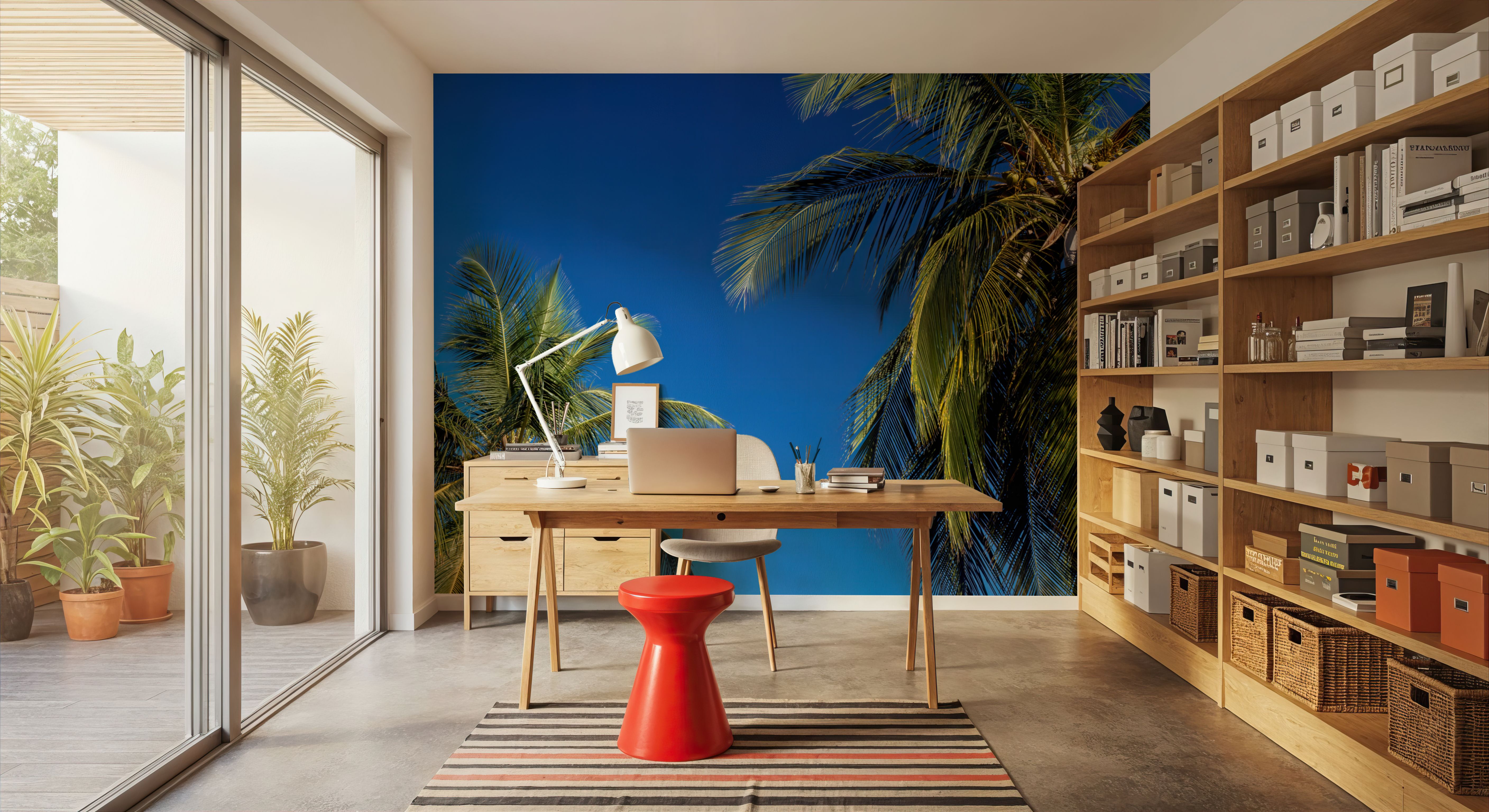 Azure Palms Horizontal