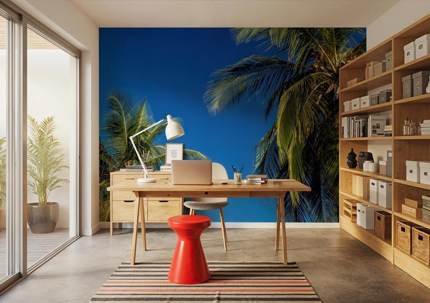 Azure Palms Horizontal
