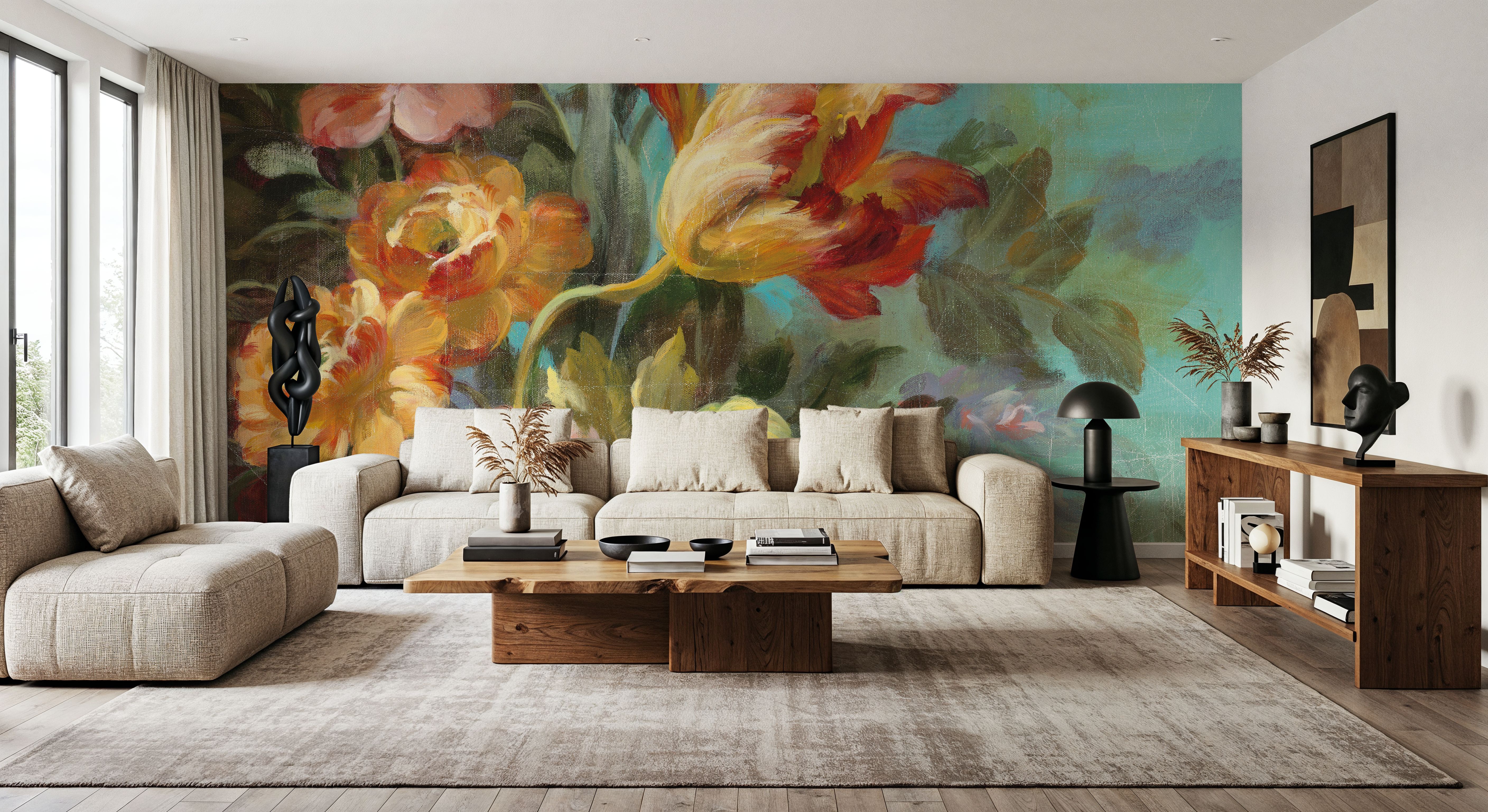 Seaside Garden II, Wallpaper