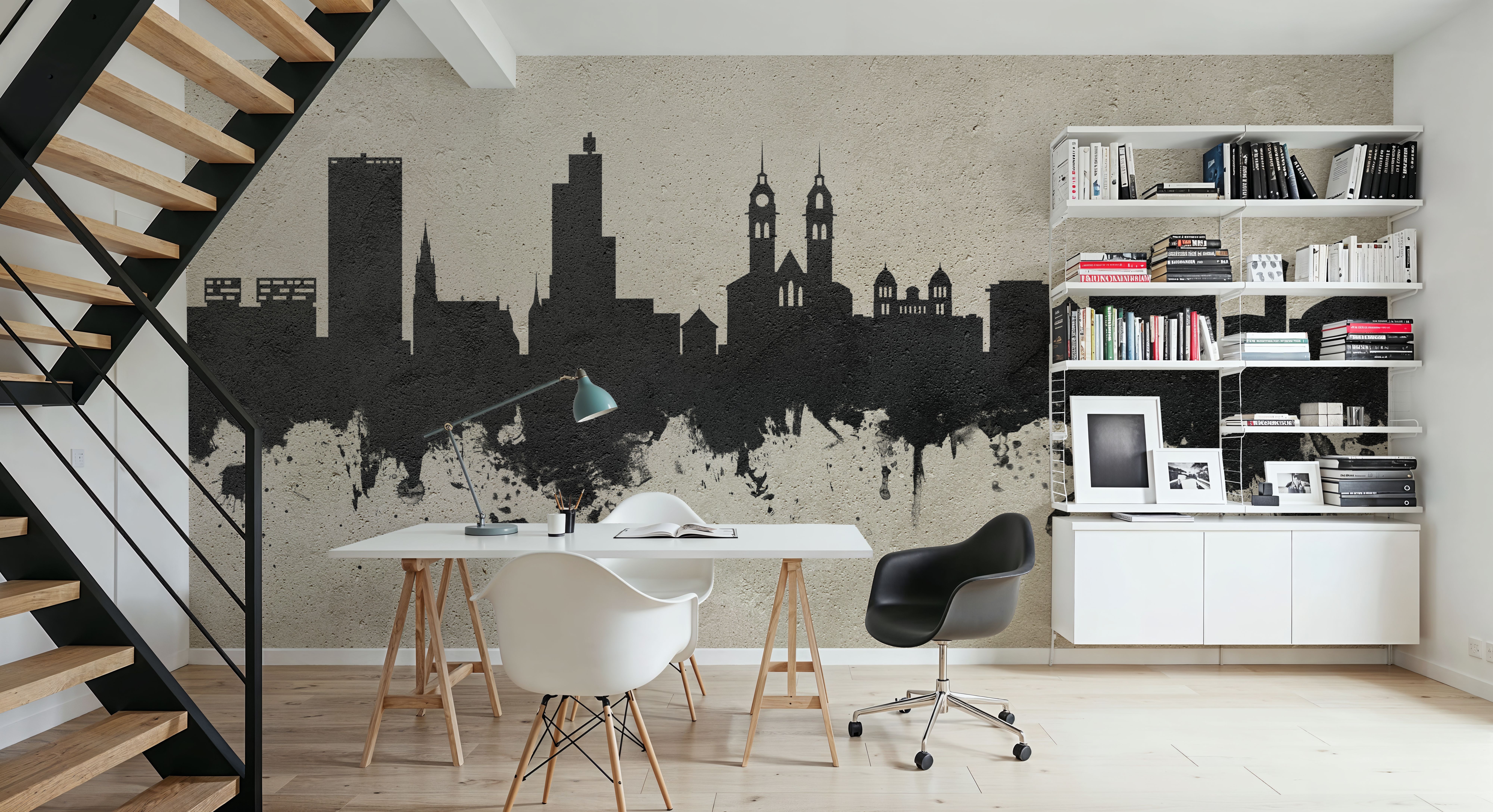Wintherthur Switzerland Skyline Concrete